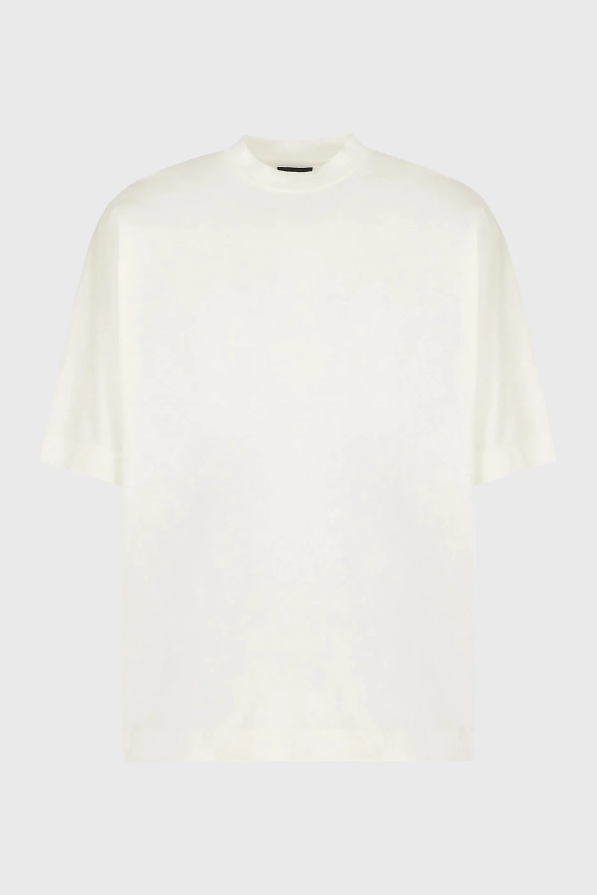 Emporio Armani Oversize Bisiklet Yaka Erkek T Shirt 3D1TG2 1JUVZ 0128 EKRU - 3