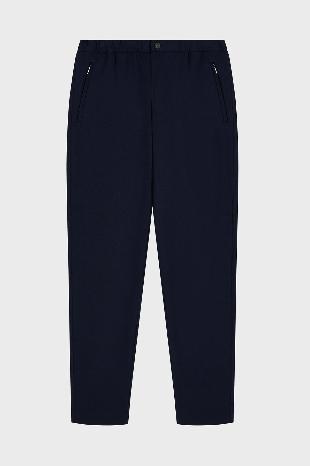 Emporio Armani Pamuk Karışımlı Normal Bel Düz Paça Jarse Erkek Pantolon EM001611 AF27883 UB118 Lacivert - 6
