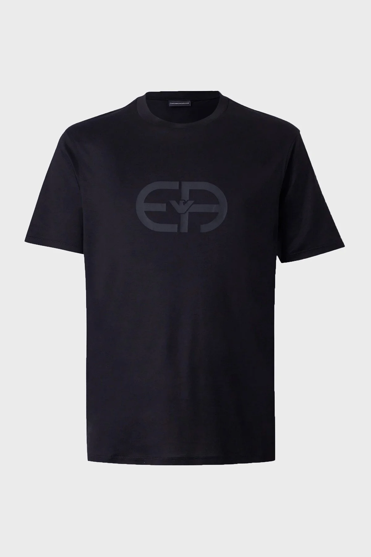 Emporio Armani Pamuk Karışımlı Regular Fit Bisiklet Yaka Erkek T Shirt EM004581 AF10017 UB118 LACİVERT - 5