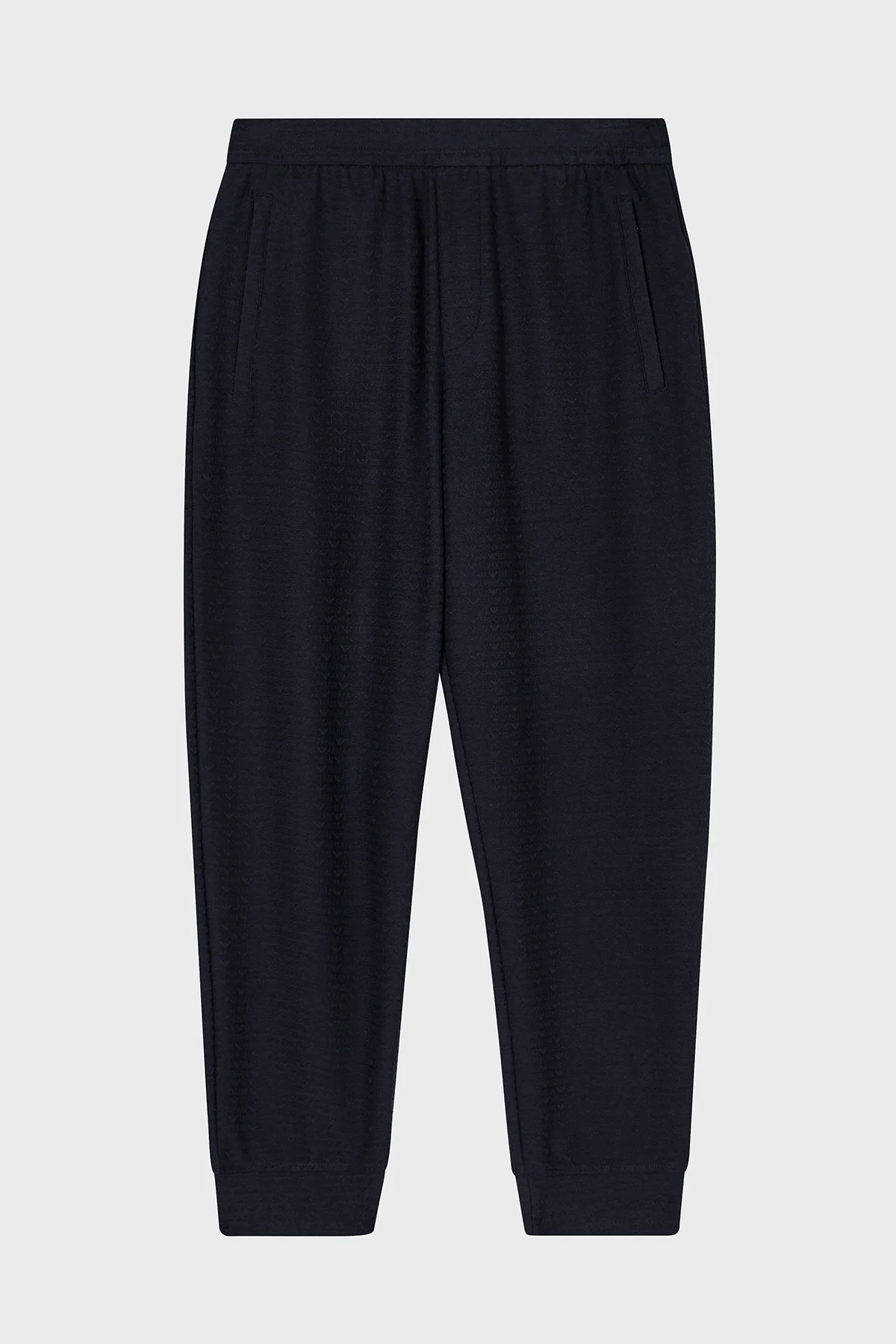 Emporio Armani Pamuk Karışımlı Regular Fit Logolu Normal Bel Erkek Pantolon EM004535 AF13700 FB413 LACİVERT - 5