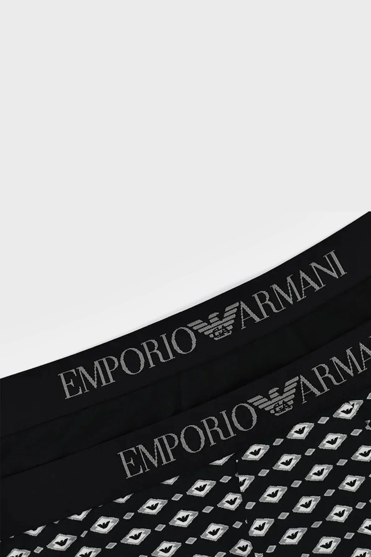 Emporio Armani Pamuklu 2 Pack Erkek Boxer 111210 4R504 33121 SİYAH - 5