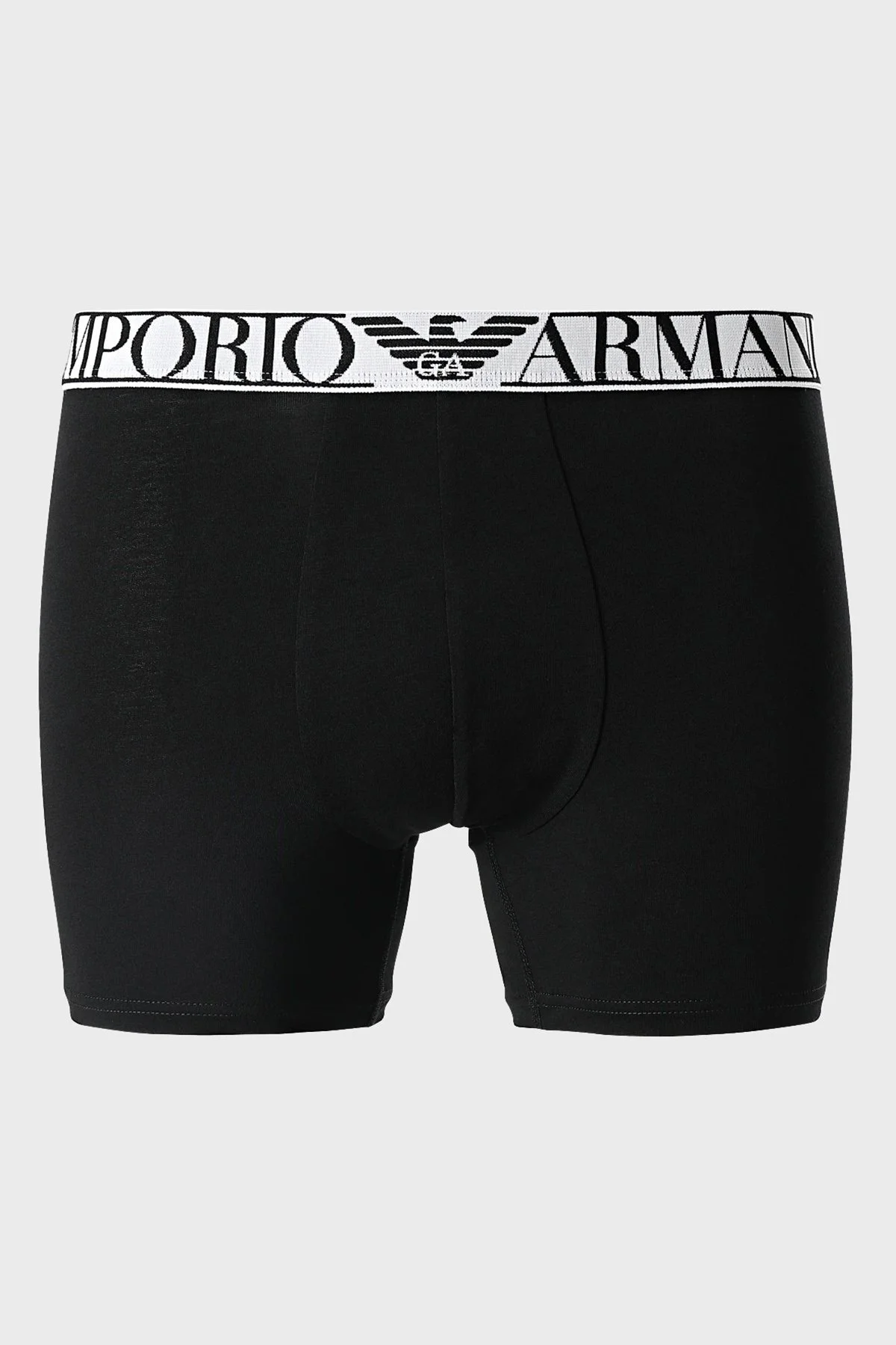 Emporio Armani Pamuklu 2 Pack Erkek Boxer 111912 3R720 07320 SİYAH - 3