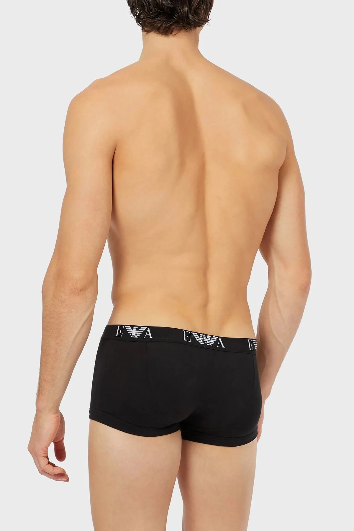 Emporio Armani Pamuklu 3 Pack Erkek Boxer 111357 CC715 21320 SİYAH - 2
