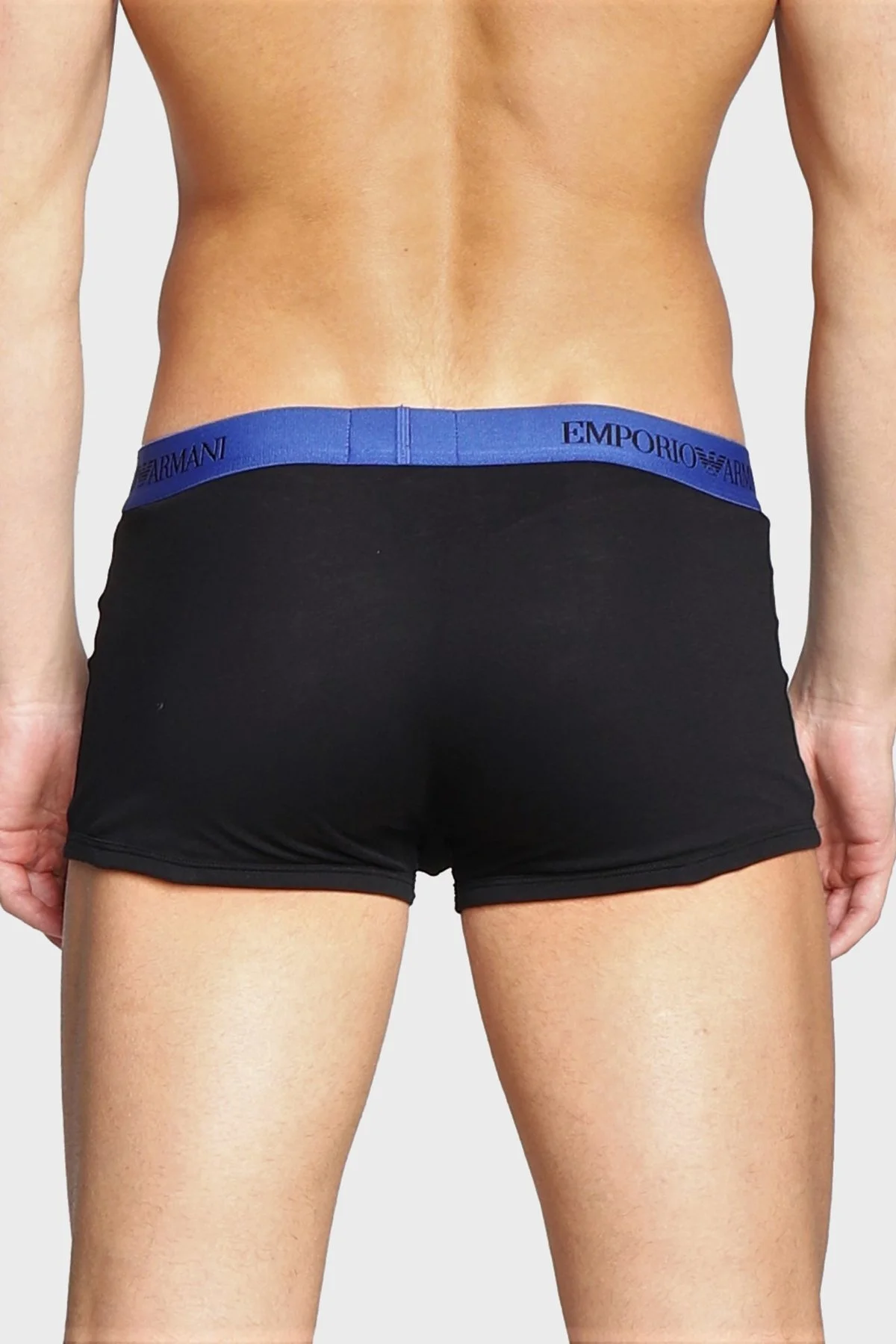 Emporio Armani Pamuklu 3 Pack Erkek Boxer 111625 2F722 60220 SİYAH-BEYAZ - 3