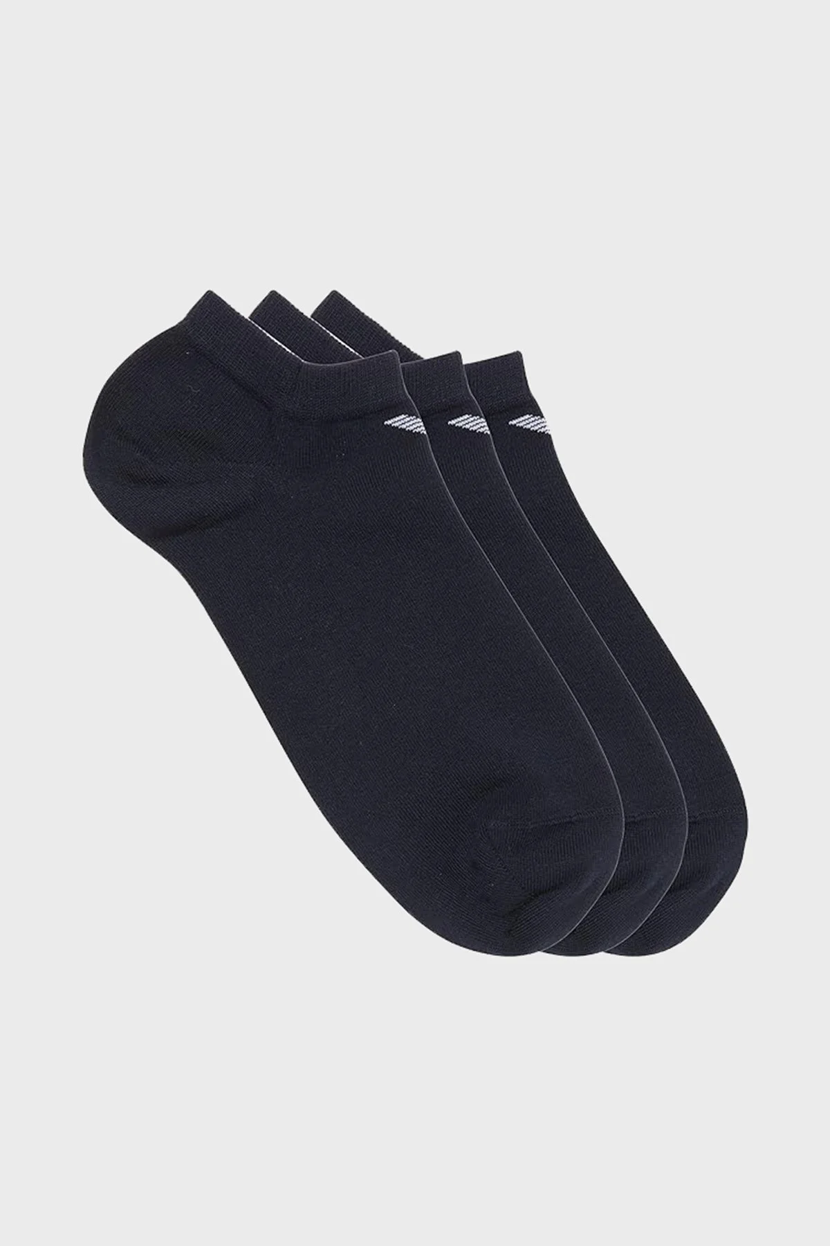 Emporio Armani Pamuklu 3 Pack Erkek Çorap 300038 CC134 00135 LACİVERT - 1