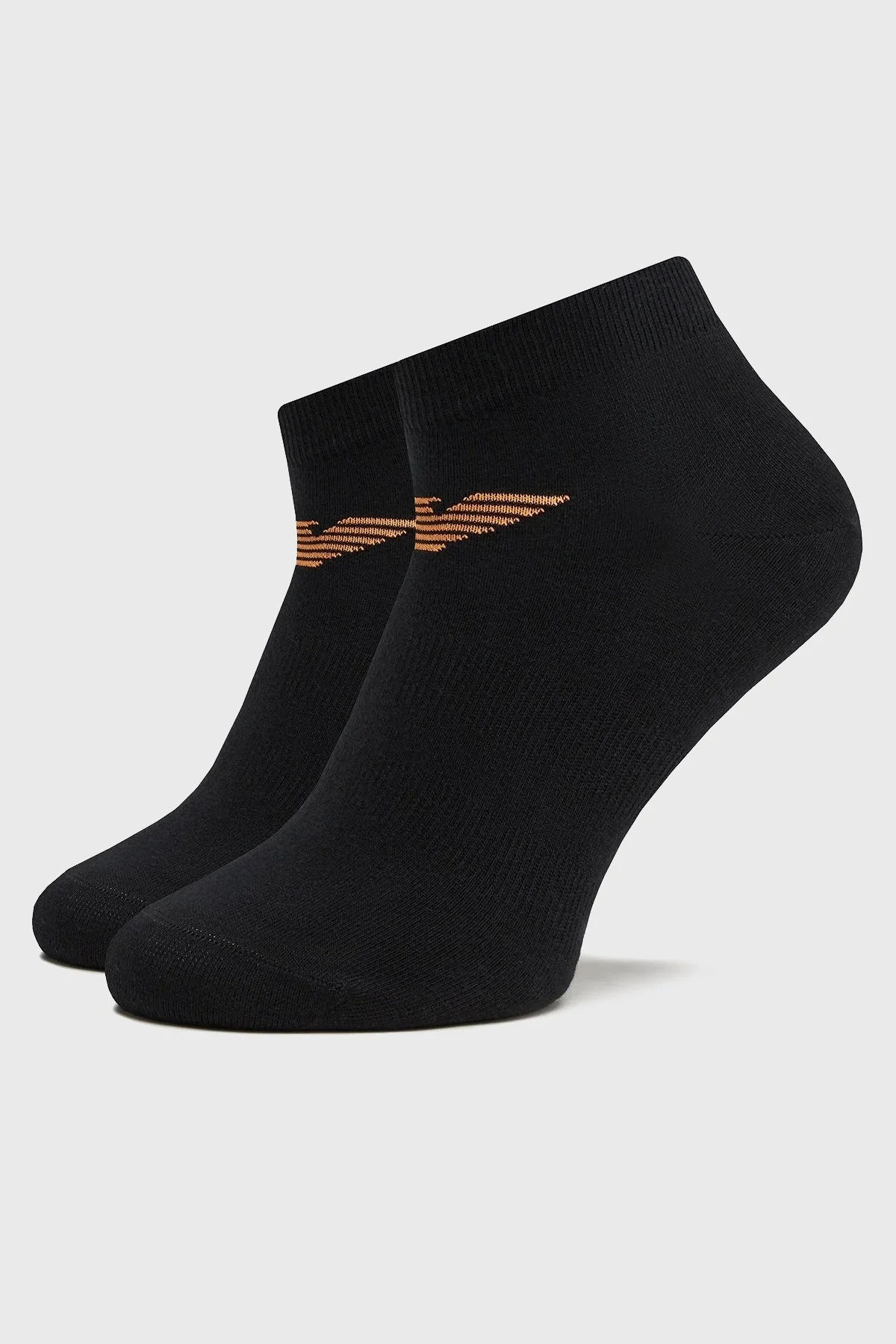 Emporio Armani Pamuklu 3 Pack Erkek Çorap 300048 4R234 50620 SİYAH - 2