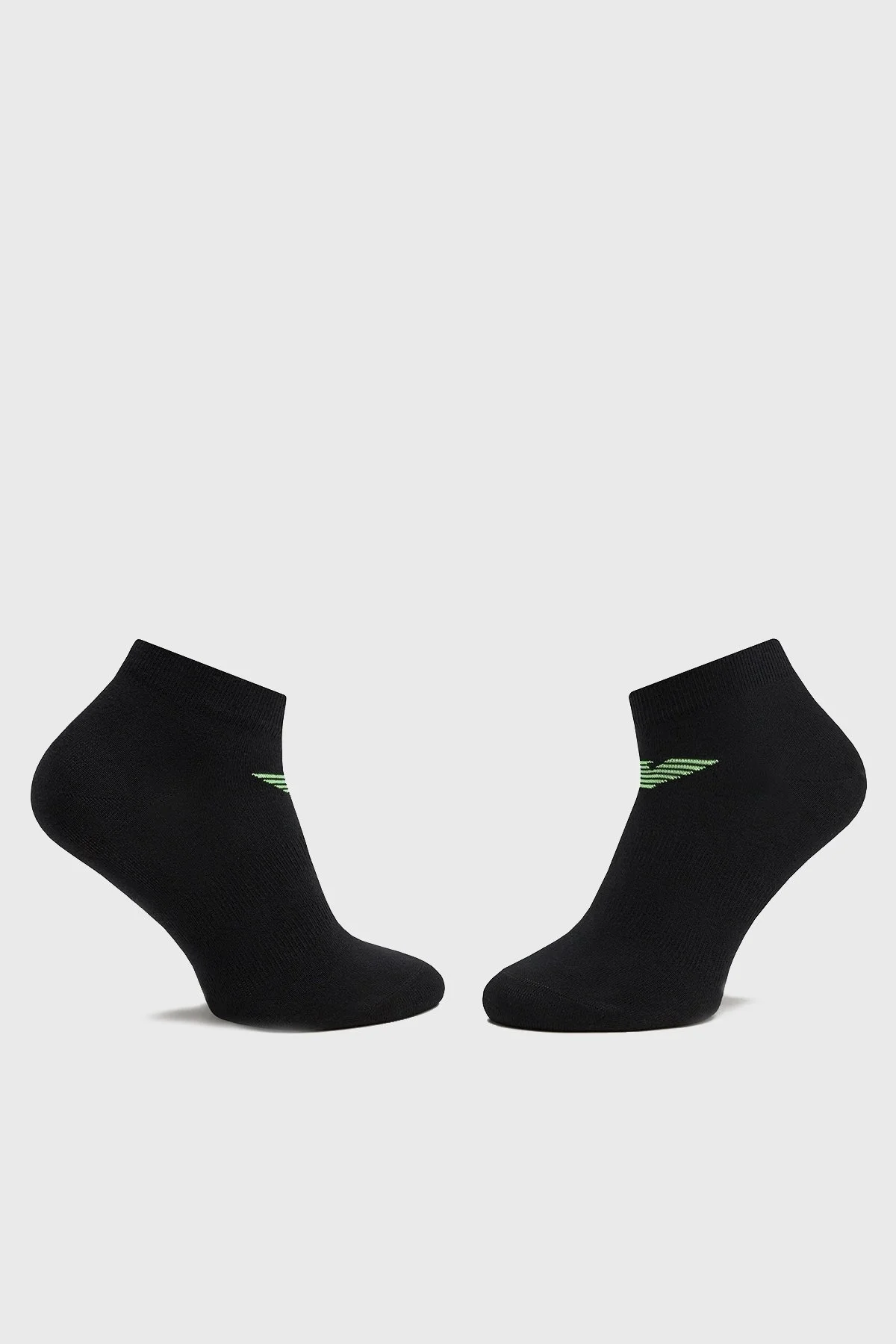 Emporio Armani Pamuklu 3 Pack Erkek Çorap 300048 4R234 50620 SİYAH - 5