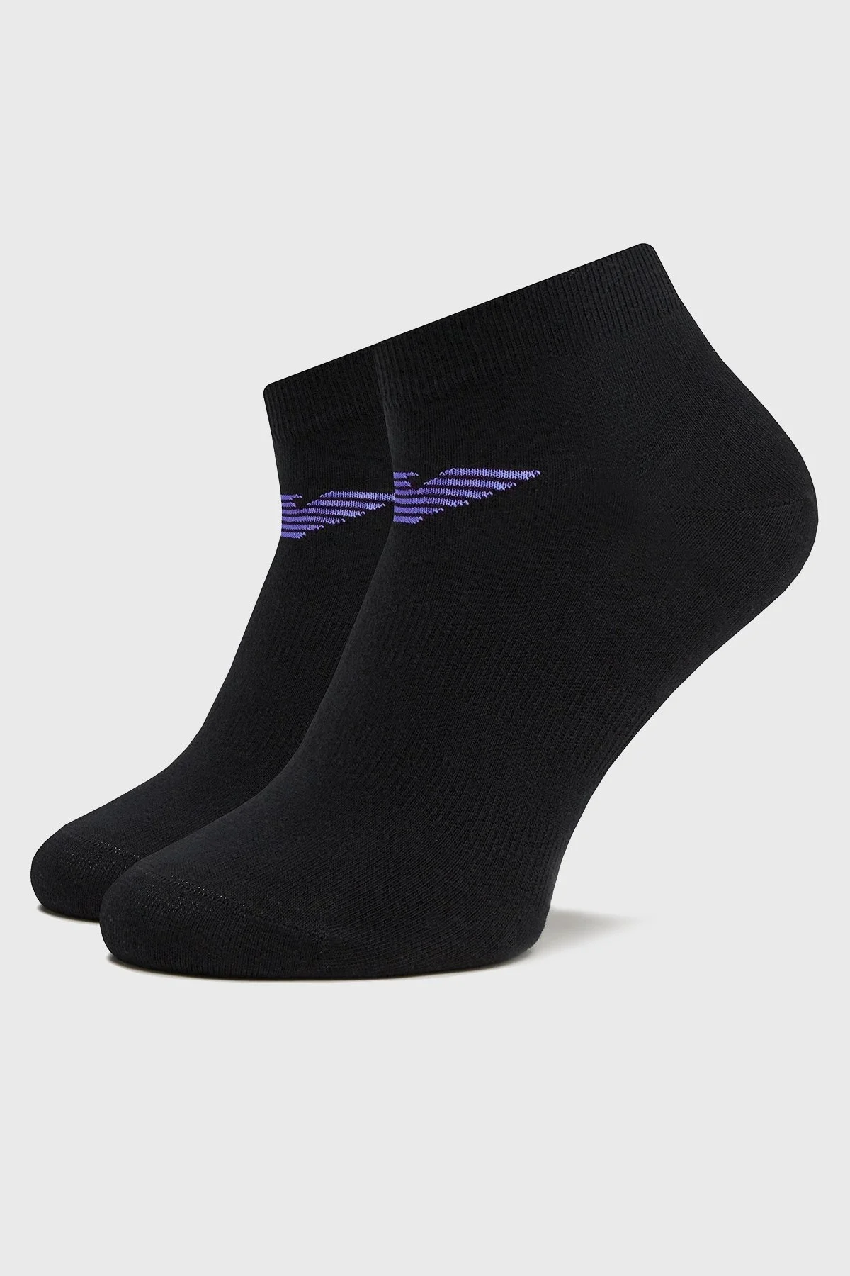 Emporio Armani Pamuklu 3 Pack Erkek Çorap 300048 4R234 50620 SİYAH - 6