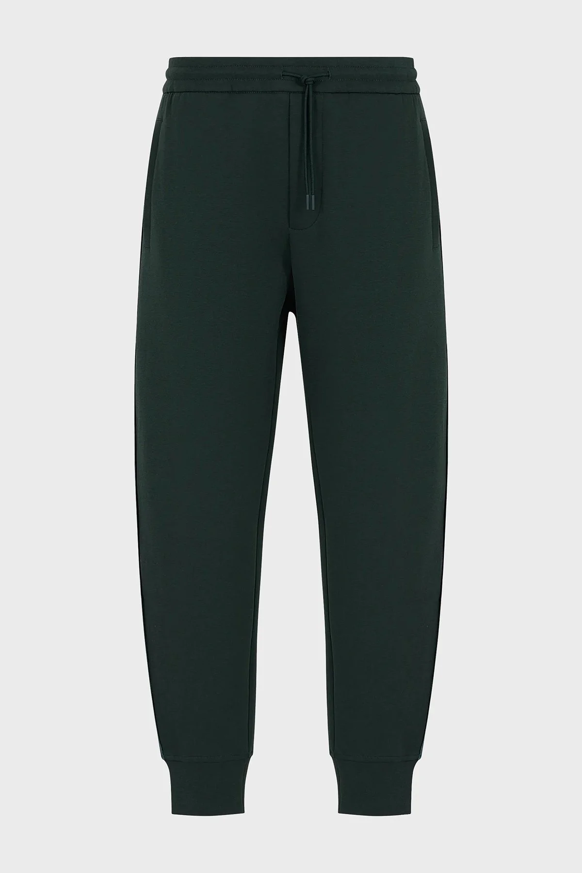 Emporio Armani Pamuklu Belden Bağlamalı Normal Bel Jogger Spor Erkek Pantolon 6R1PQ6 1JHSZ 0565 HAKİ - 5
