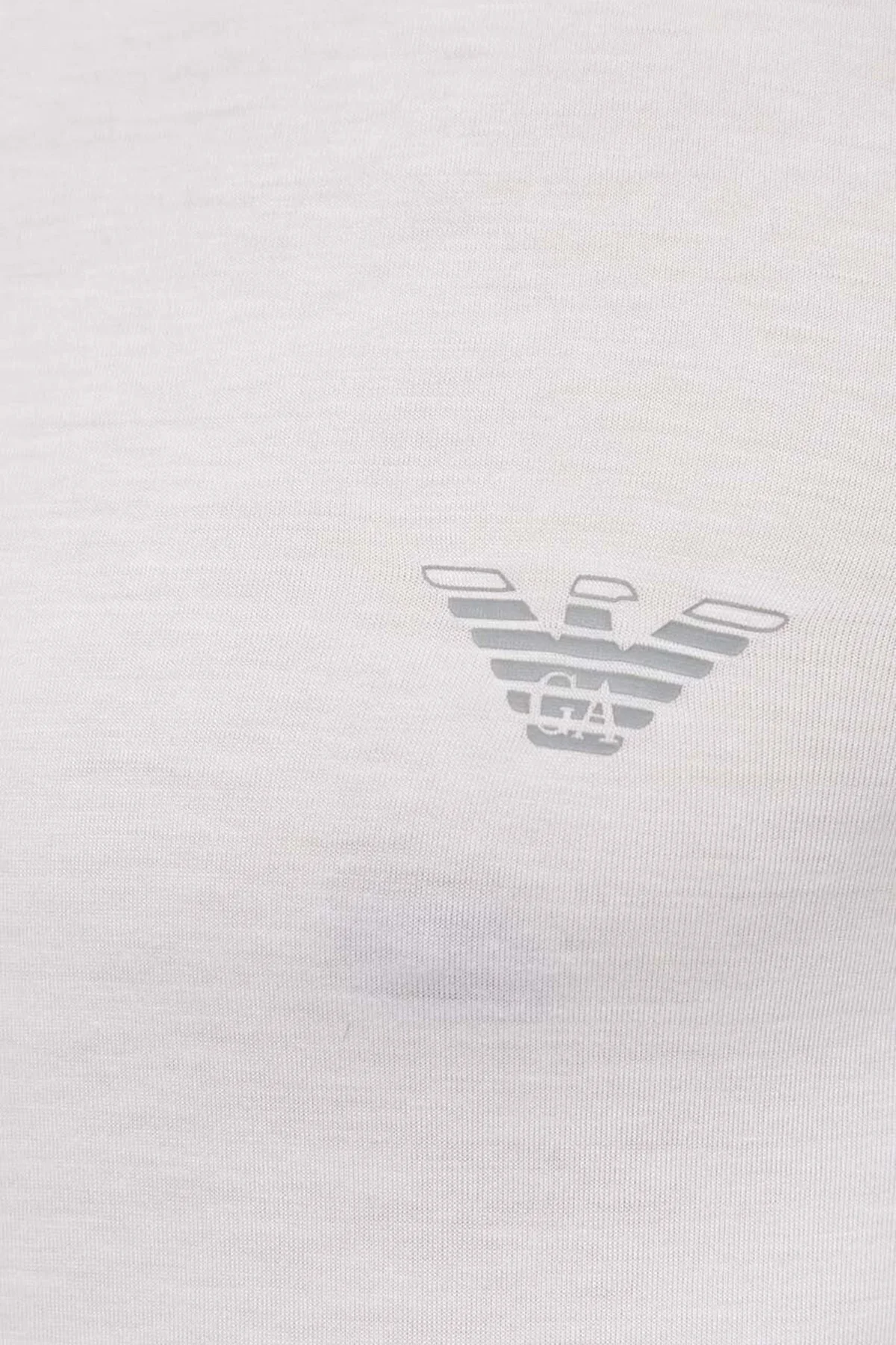 Emporio Armani Pamuklu Bisiklet Yaka Slim Fit 2 Pack Erkek T Shirt 111670 4R733 22120 SİYAH-BEYAZ - 8