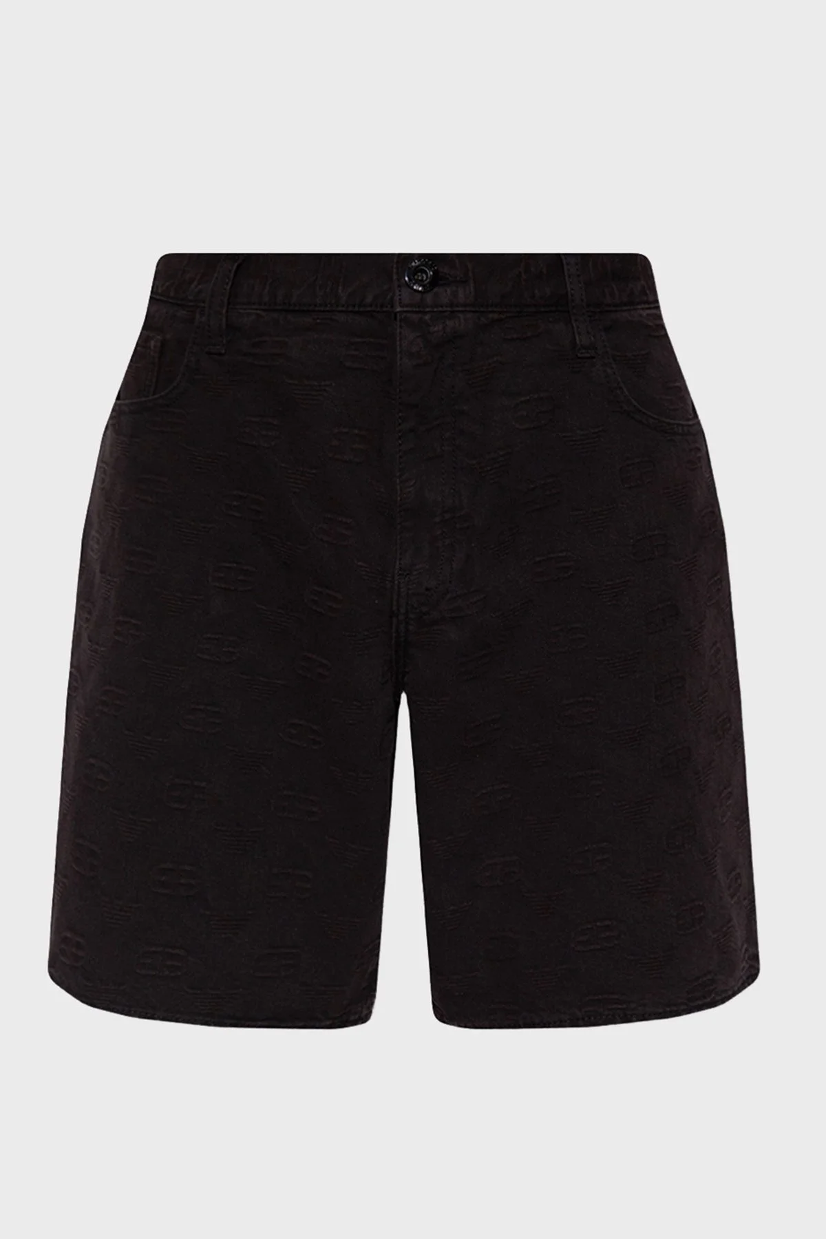 Emporio Armani Pamuklu Cepli Erkek Bermuda 3L1PS1 1DJSZ 0005 SİYAH - 5