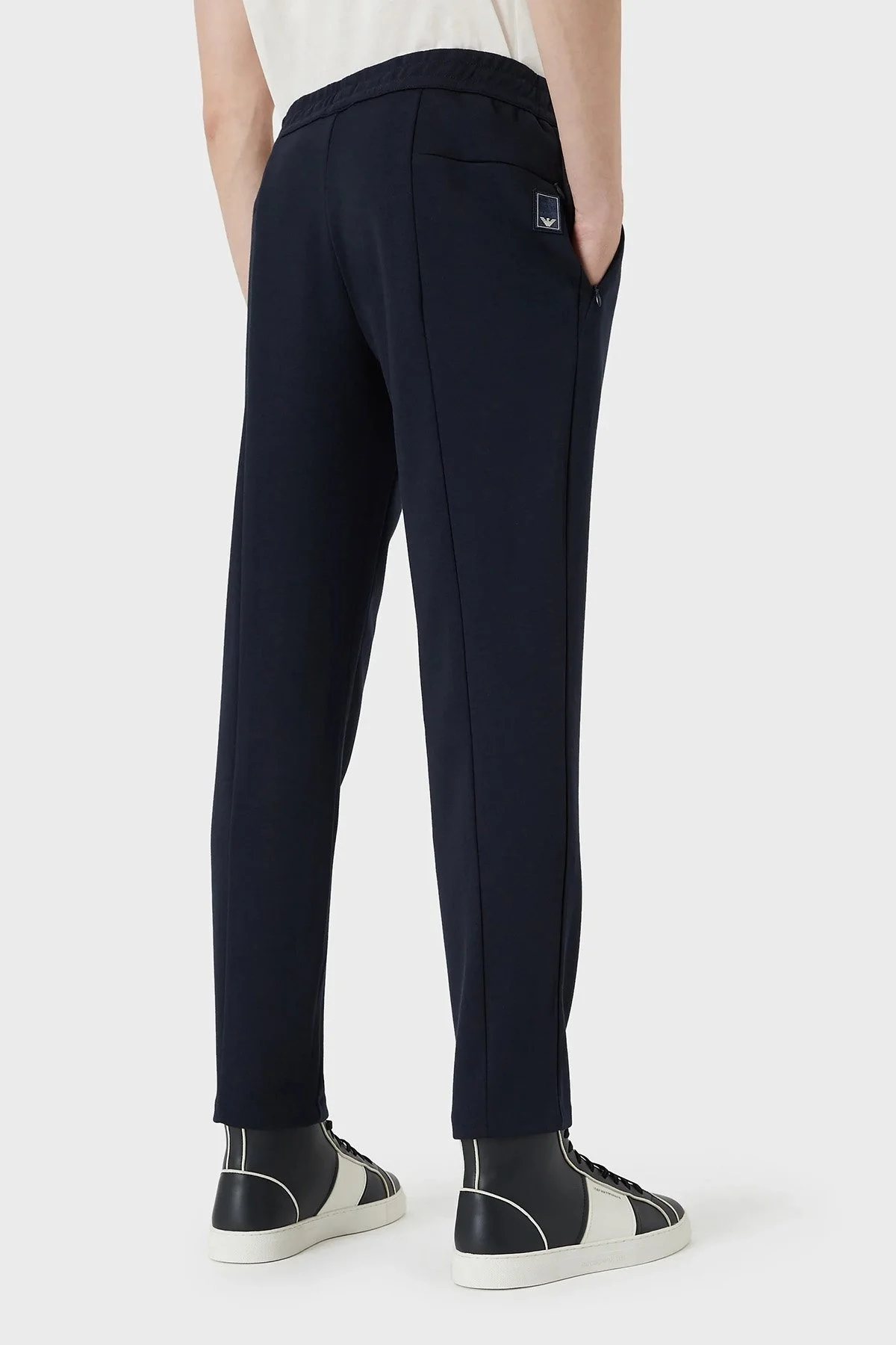 Emporio Armani Pamuklu Cepli Erkek Pantolon 6K1PA1 1JRHZ 0920 LACİVERT - 2