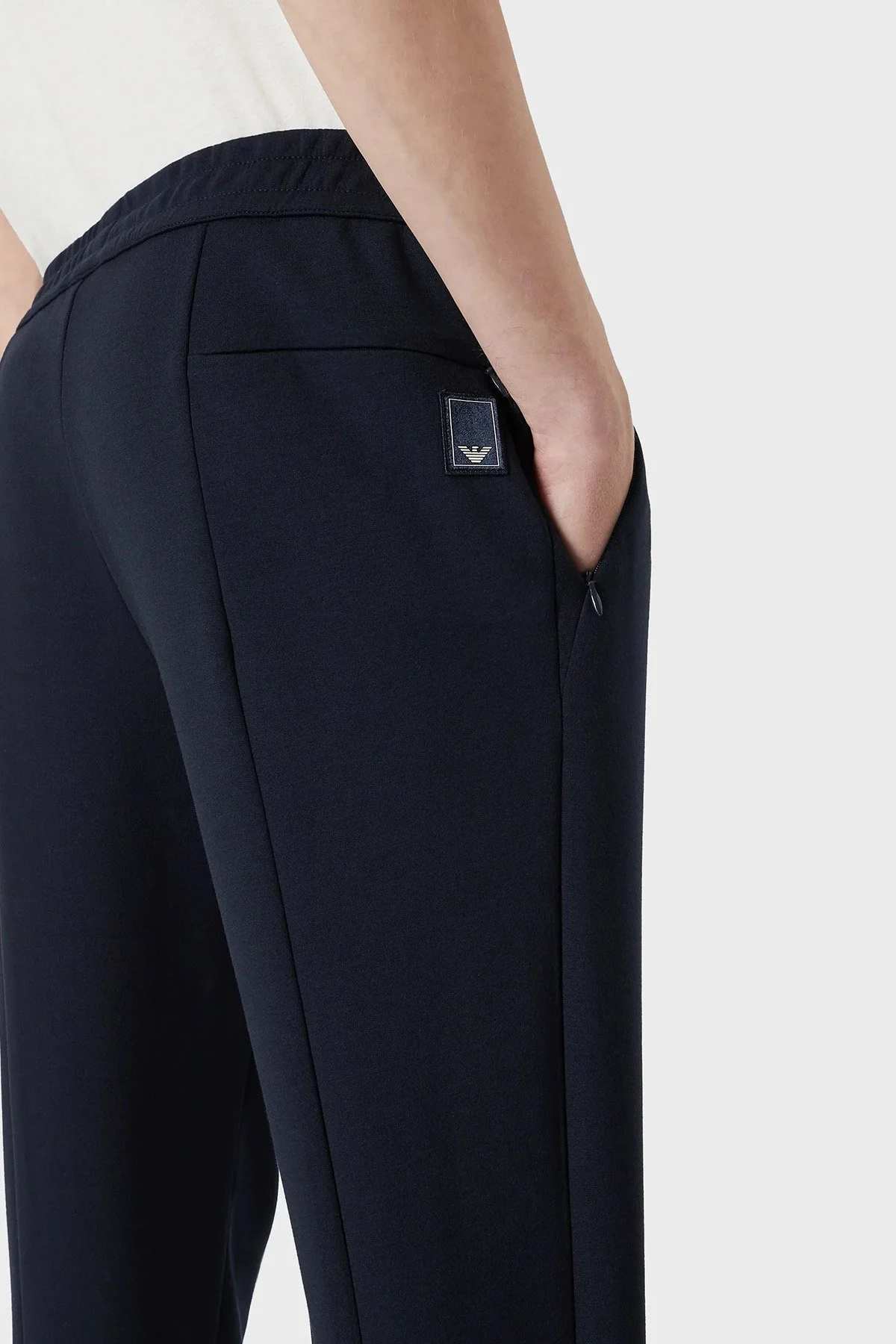 Emporio Armani Pamuklu Cepli Erkek Pantolon 6K1PA1 1JRHZ 0920 LACİVERT - 4