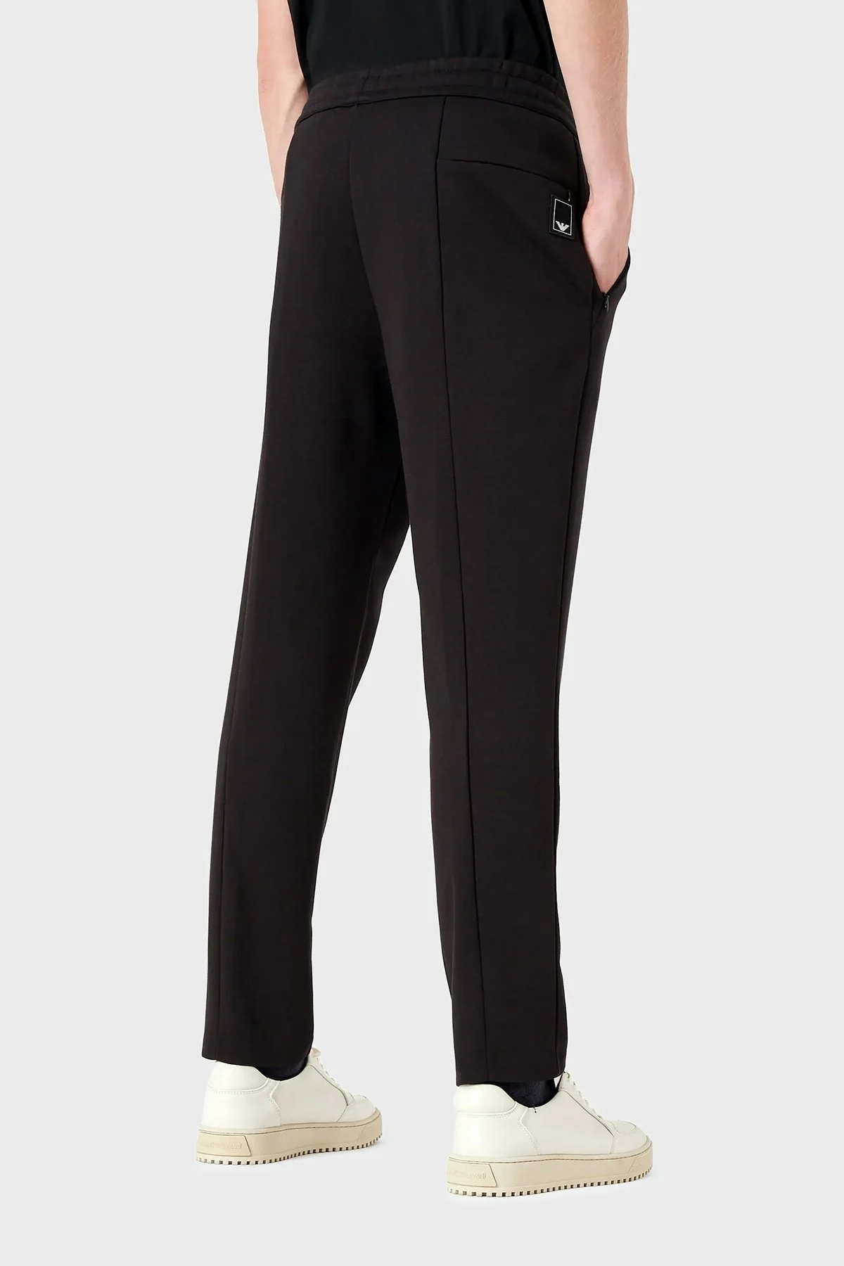 Emporio Armani Pamuklu Cepli Erkek Pantolon 6K1PA1 1JRHZ 0999 SİYAH - 2