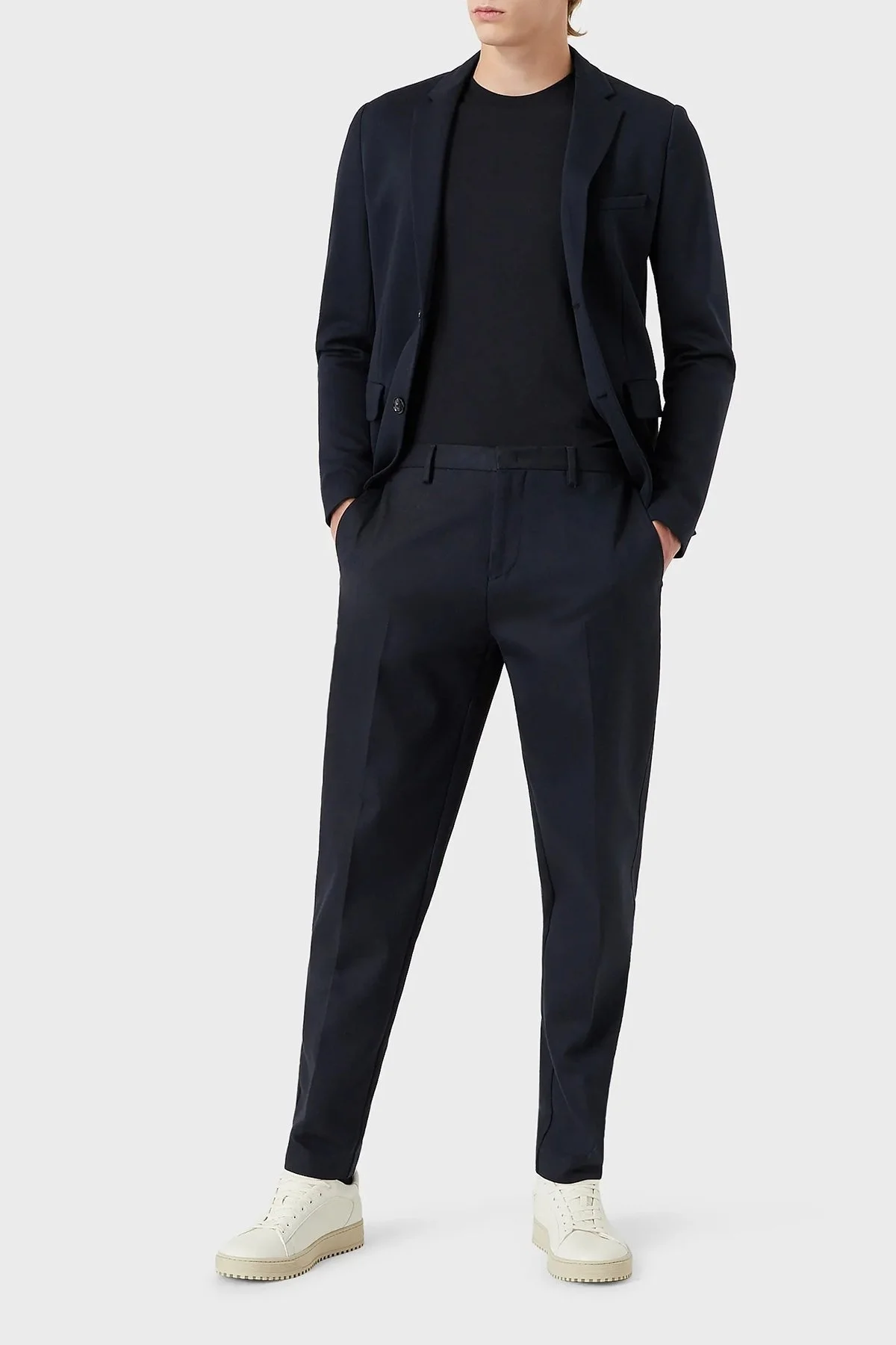 Emporio Armani Pamuklu Cepli Normal Bel Erkek Pantolon 6K1PAD 1NG4Z 0920 LACİVERT - 1