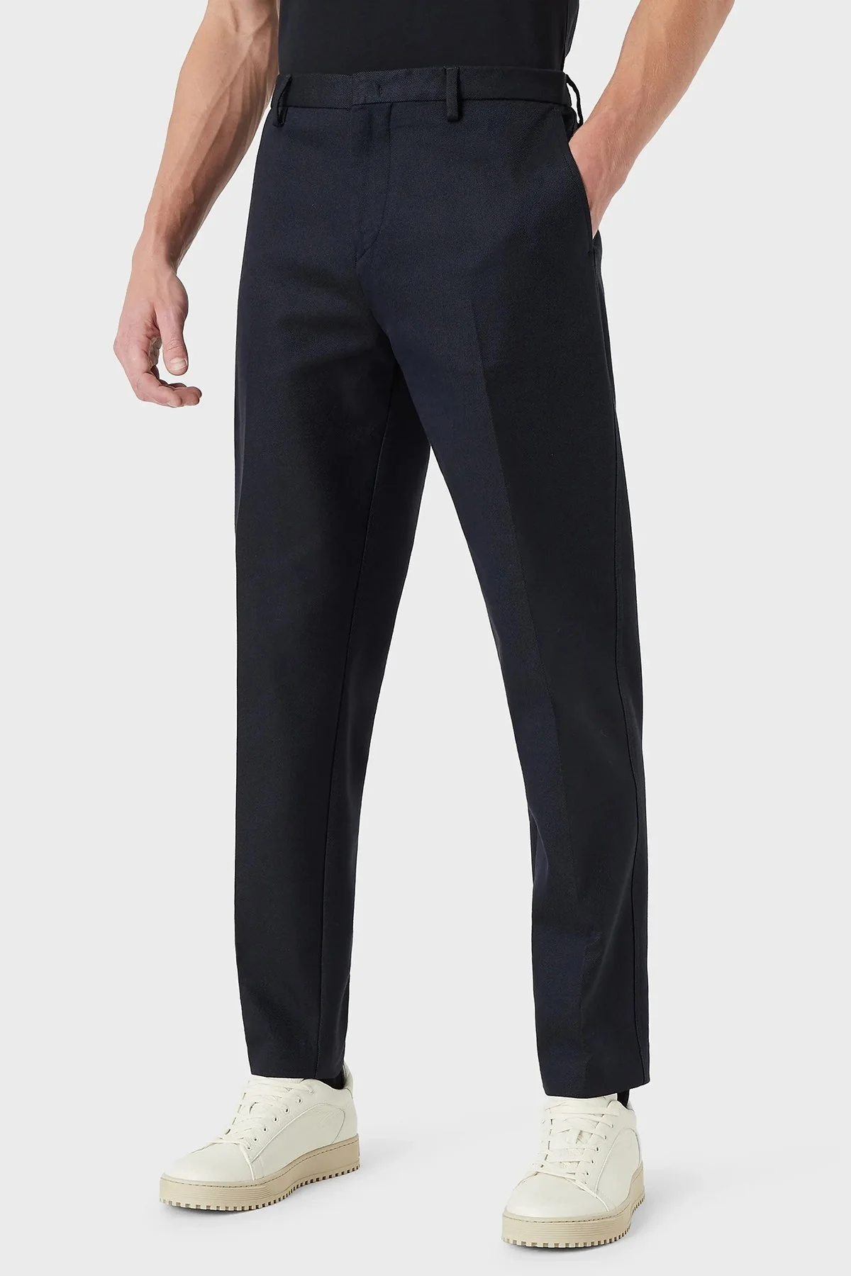 Emporio Armani Pamuklu Cepli Normal Bel Erkek Pantolon 6K1PAD 1NG4Z 0920 LACİVERT - 2