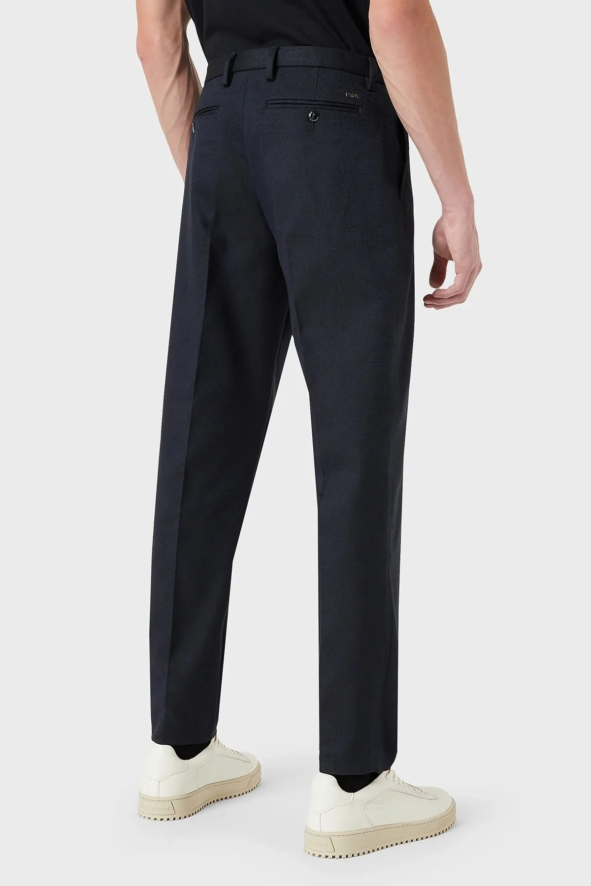 Emporio Armani Pamuklu Cepli Normal Bel Erkek Pantolon 6K1PAD 1NG4Z 0920 LACİVERT - 3