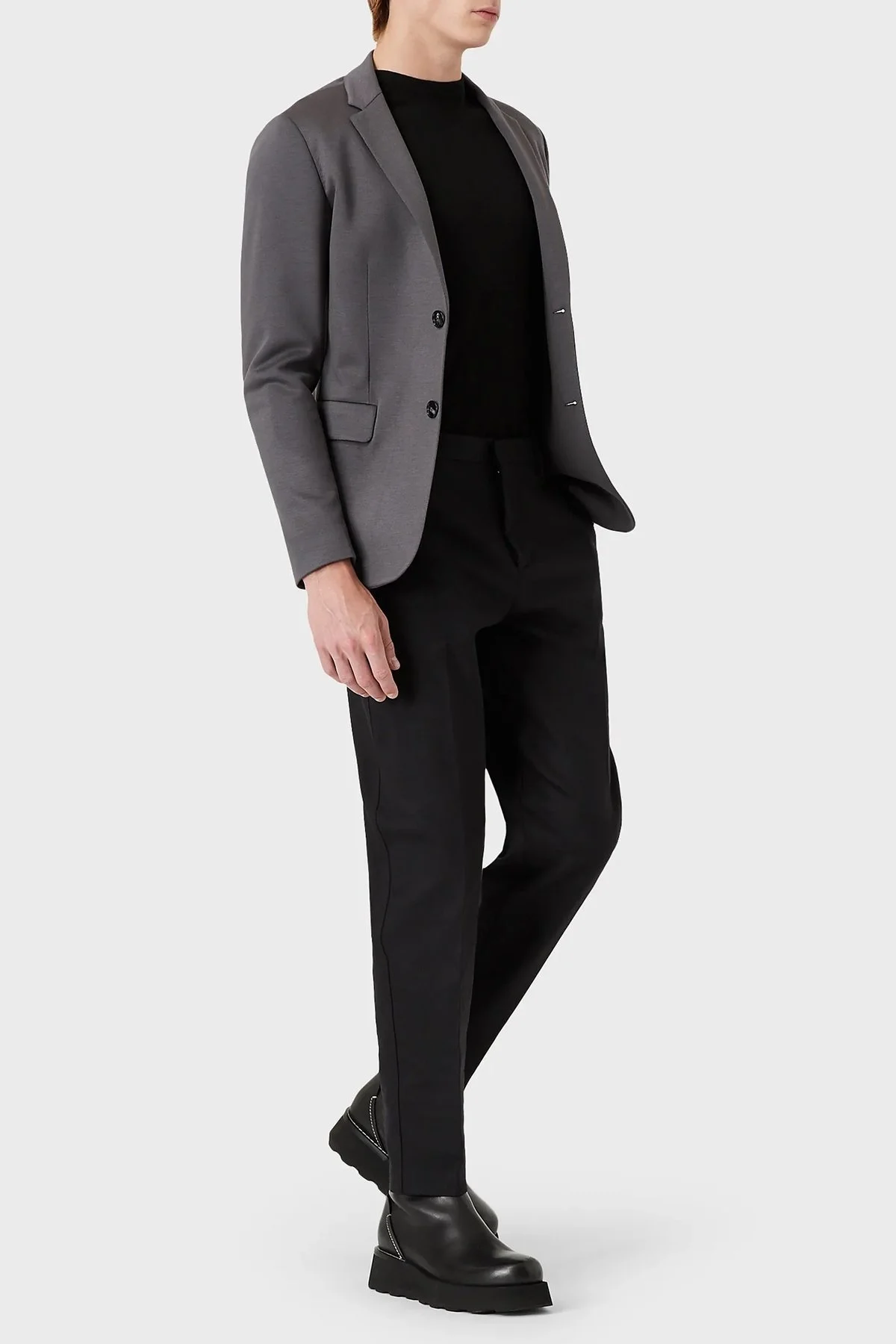 Emporio Armani Pamuklu Cepli Normal Bel Erkek Pantolon 6K1PAD 1NG4Z 0999 SİYAH - 1