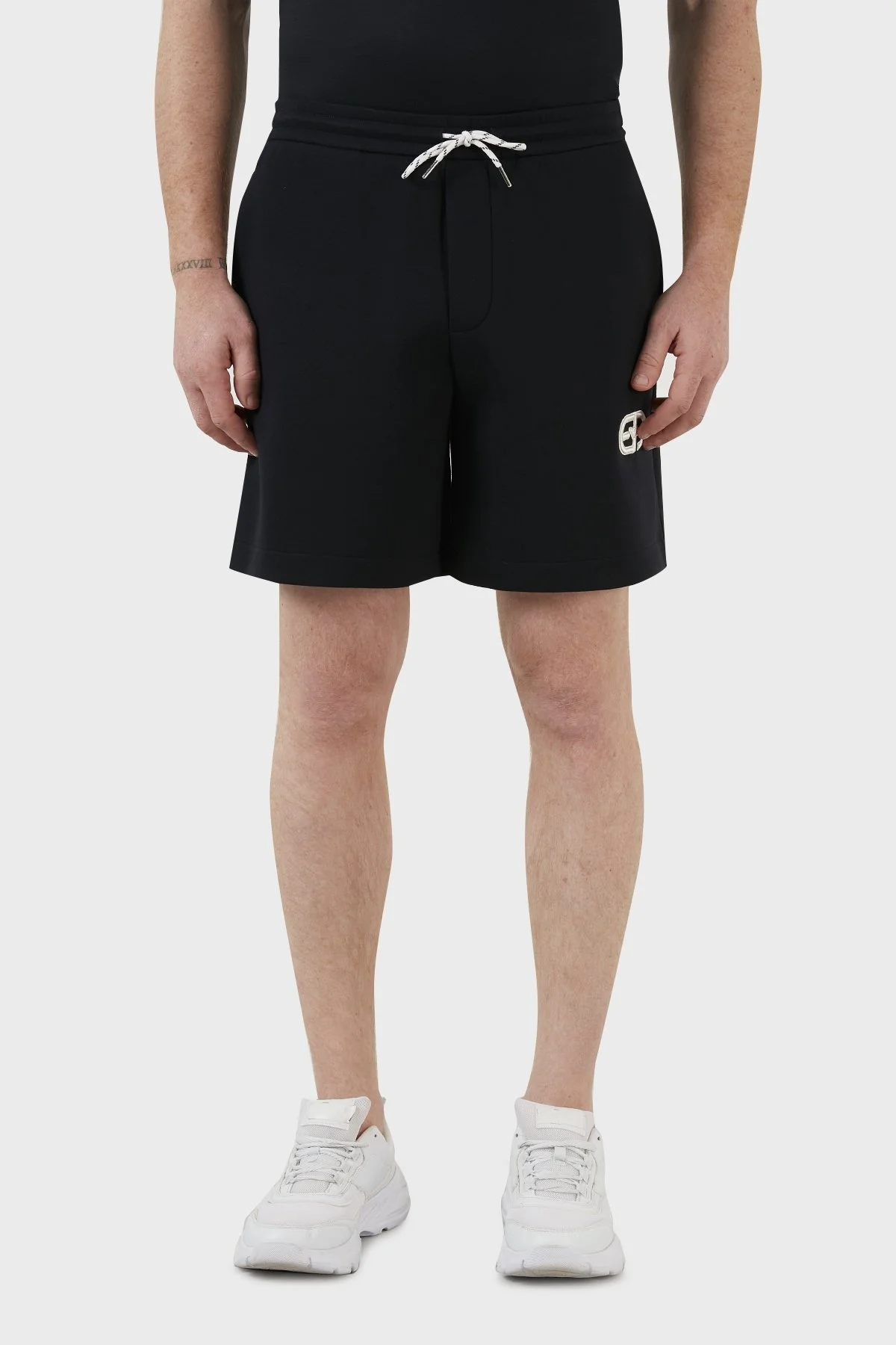 Emporio Armani Pamuklu Cepli Regular Fit Erkek Bermuda 3L1PFU 1JHSZ 0920 LACİVERT - 2