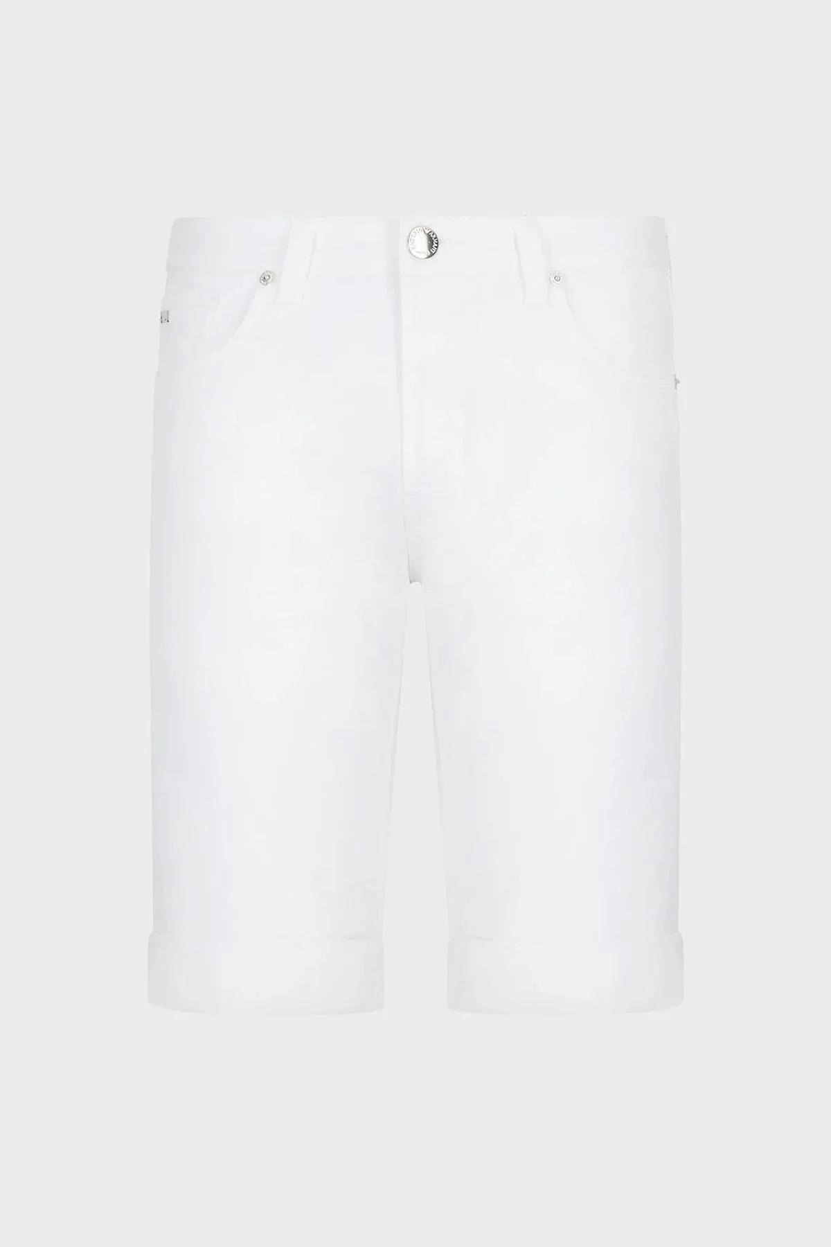 Emporio Armani Pamuklu Cepli Regular Fit Erkek Short 8N1PA6 1NJ7Z 0100 BEYAZ - 4