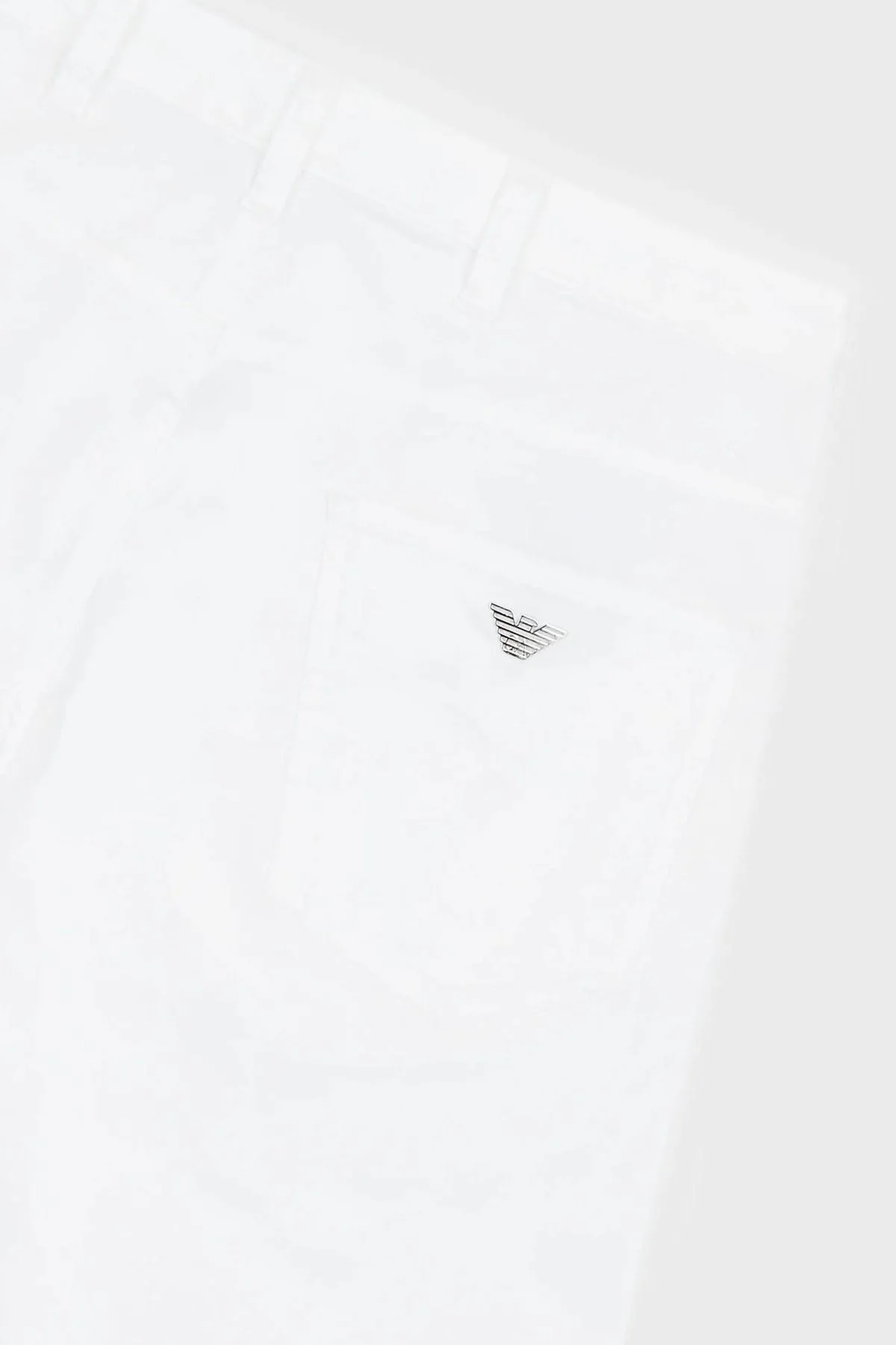 Emporio Armani Pamuklu Cepli Regular Fit Erkek Short 8N1PA6 1NJ7Z 0100 BEYAZ - 5