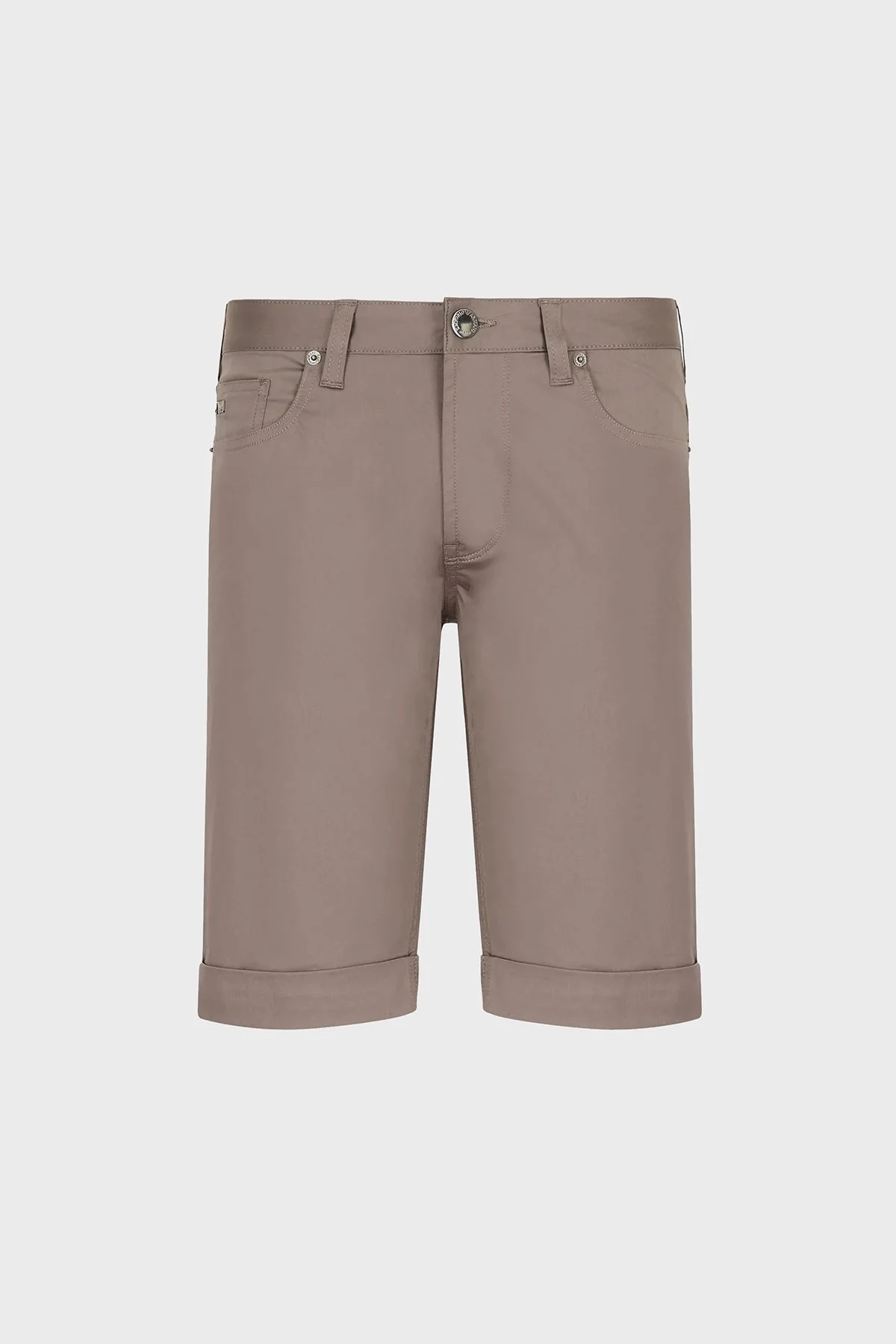 Emporio Armani Pamuklu Cepli Regular Fit Erkek Short 8N1PA6 1NJ7Z 0144 TOPRAK - 6
