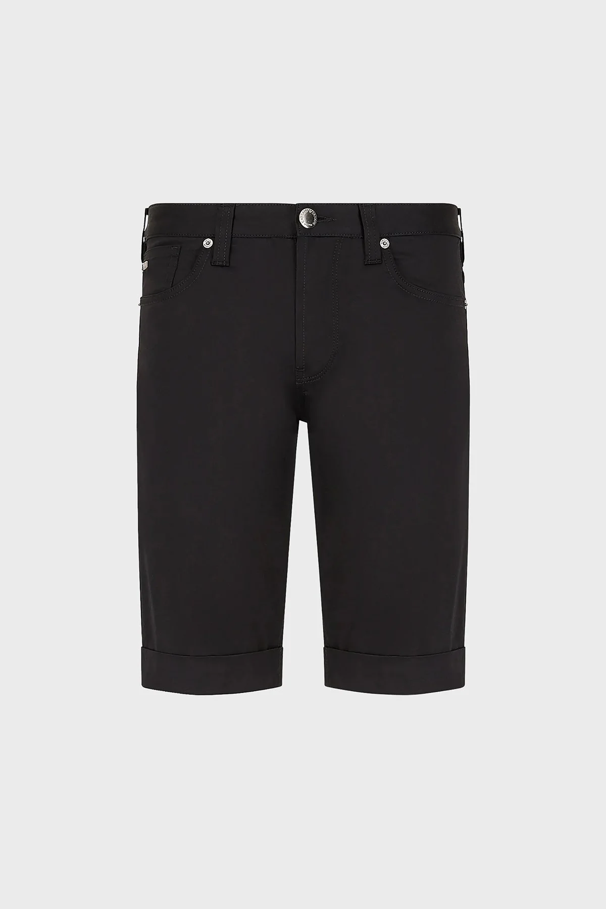 Emporio Armani Pamuklu Cepli Regular Fit Erkek Short 8N1PA6 1NJ7Z 0999 SİYAH - 4