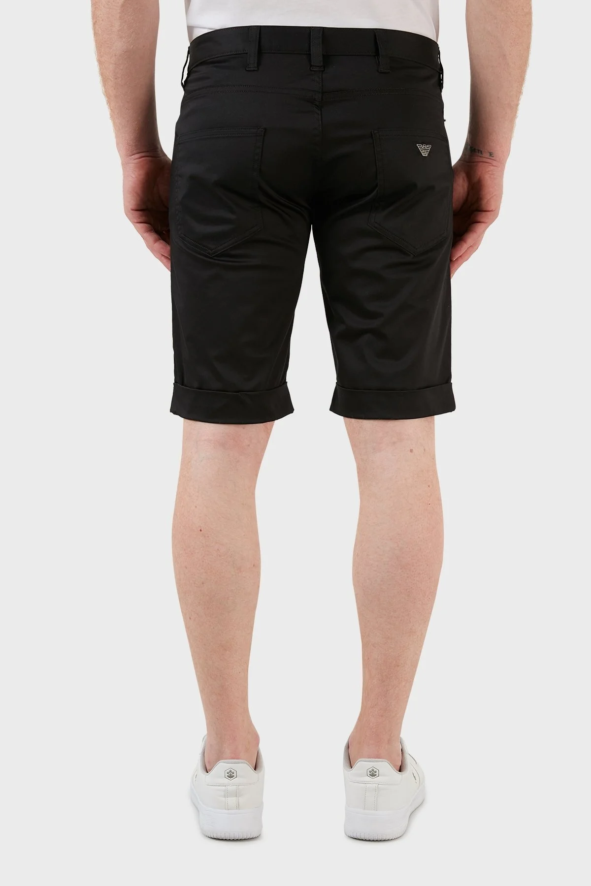 Emporio Armani Pamuklu Cepli Regular Fit Erkek Short 8N1PA6 1NJ7Z 0999 SİYAH - 6