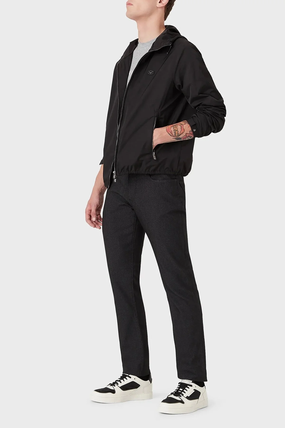 Emporio Armani Pamuklu Cepli Slim Fit Jeans Erkek Kot Pantolon 8N1J06 1N2NZ 0999 SİYAH - 9