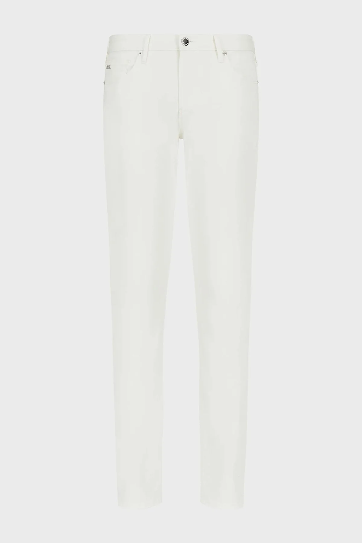Emporio Armani Pamuklu Düşük Bel Slim Fit J06 Jeans Erkek Kot Pantolon 8N1J06 1GN0Z 0101 BEYAZ - 6