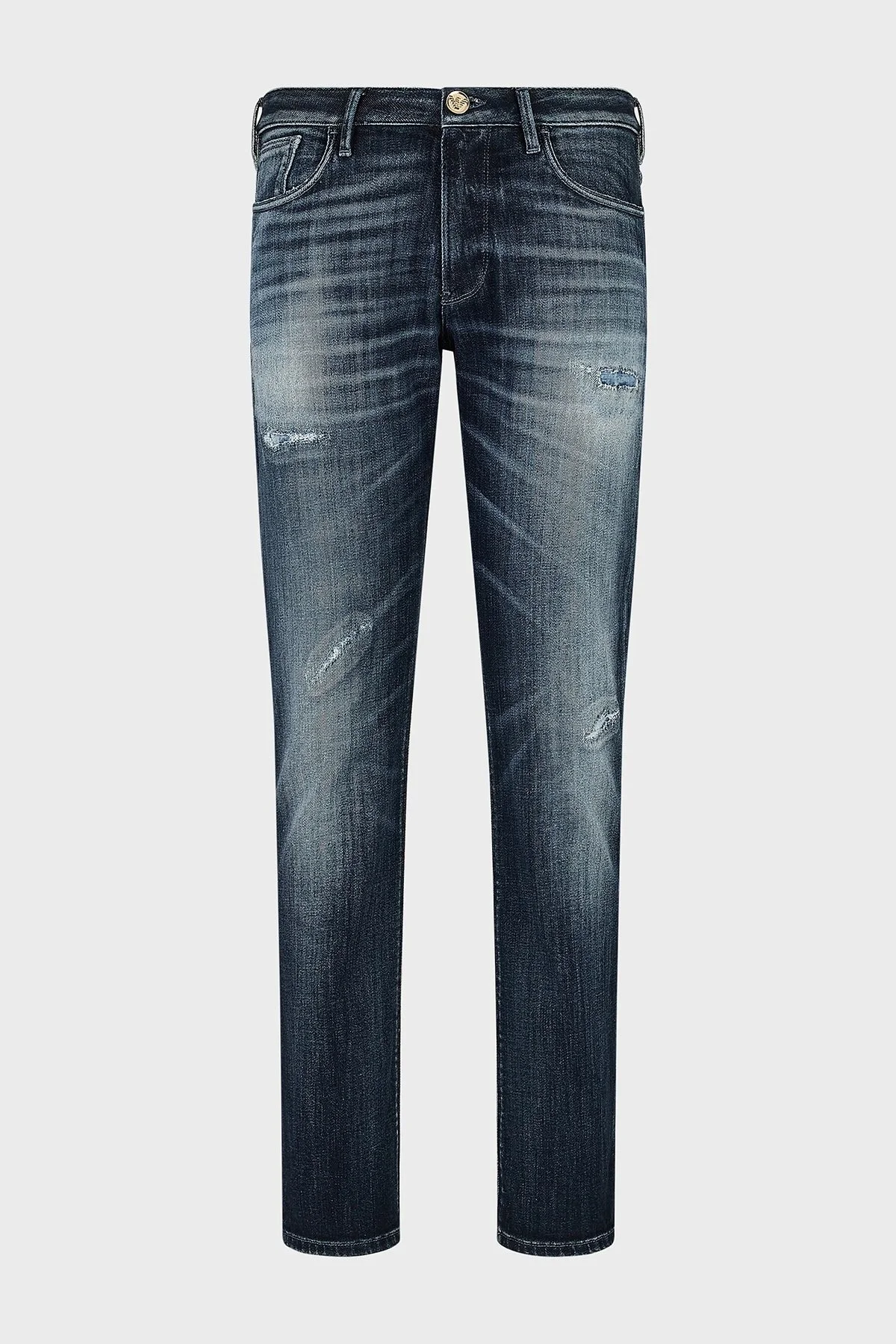 Emporio Armani J06 Jeans Erkek Kot Pantolon 3R1J06 1D34Z 0942 MAVİ - 4