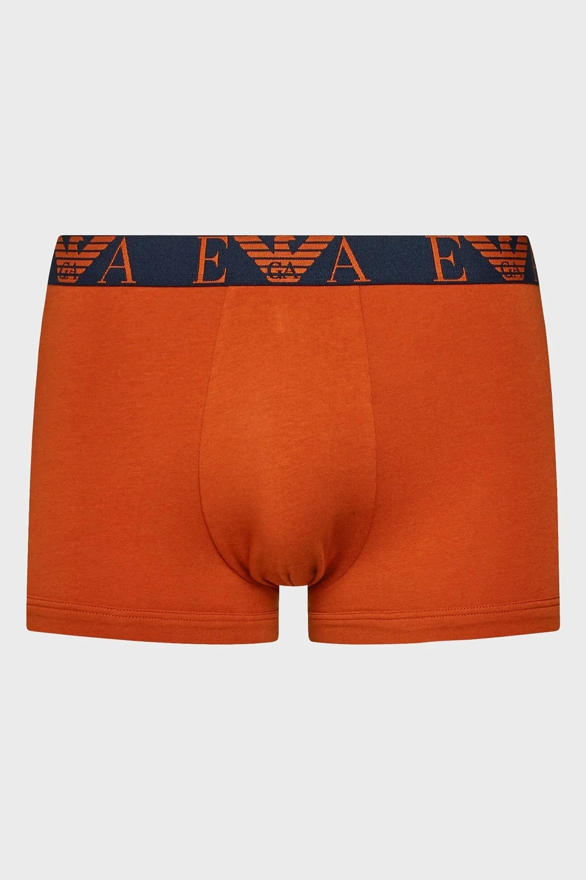 Emporio Armani Pamuklu Esnek 3 Pack Erkek Boxer 111357 3F715 09151 Tarçın-Yeşil-Lacivert - 5