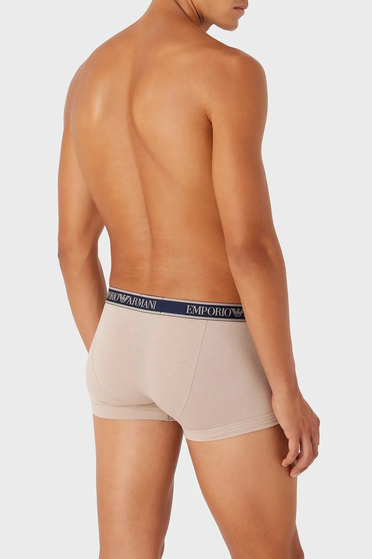 Emporio Armani Pamuklu Esnek 3 Pack Erkek Boxer 111357 3F717 11250 YEŞİL - 3