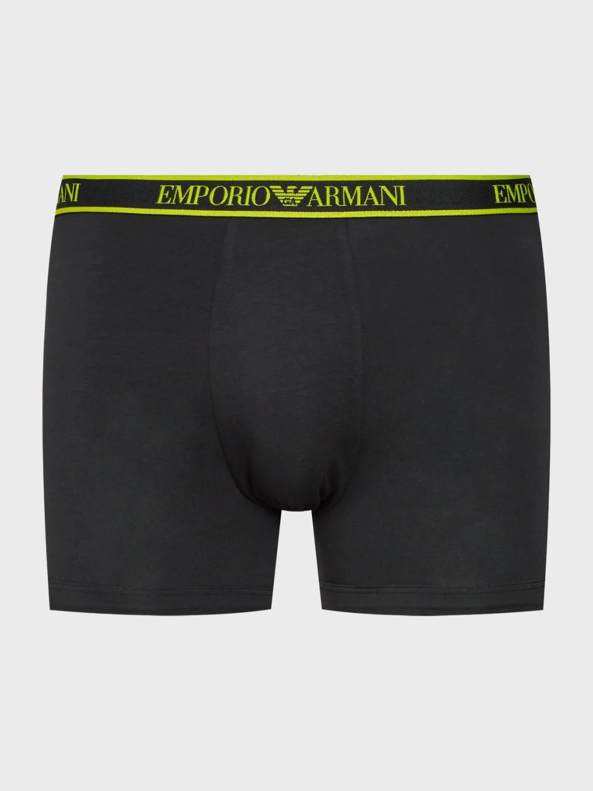 Emporio Armani Pamuklu Esnek 3 Pack Erkek Boxer 111473 3F717 29821 SİYAH - 5