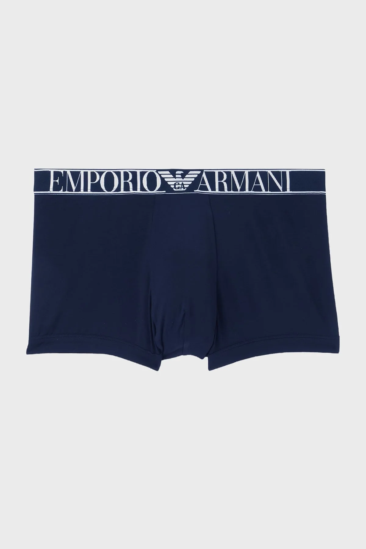 Emporio Armani Pamuklu Esnek Erkek Boxer 111389 3F511 00135 LACİVERT - 1