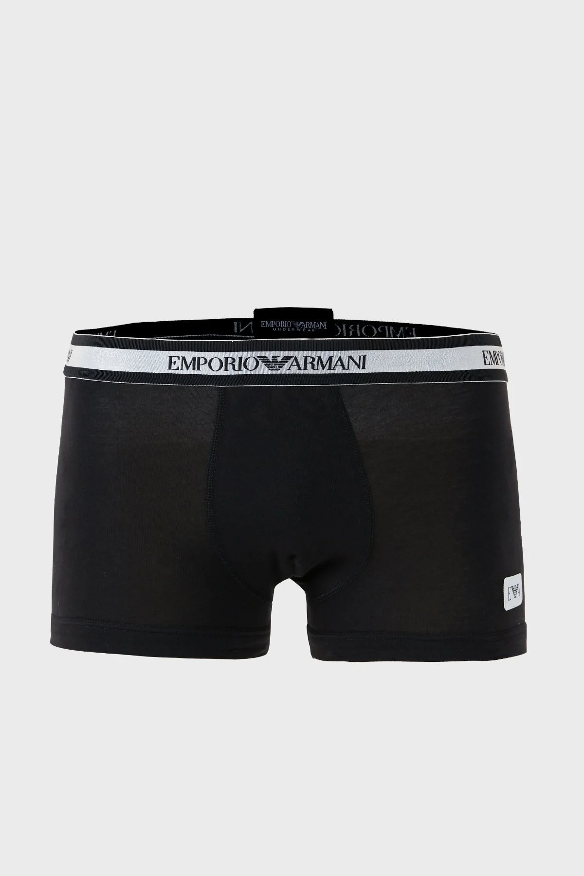 Emporio Armani Pamuklu Esnek Erkek Boxer 111389 3F512 00020 SİYAH - 1