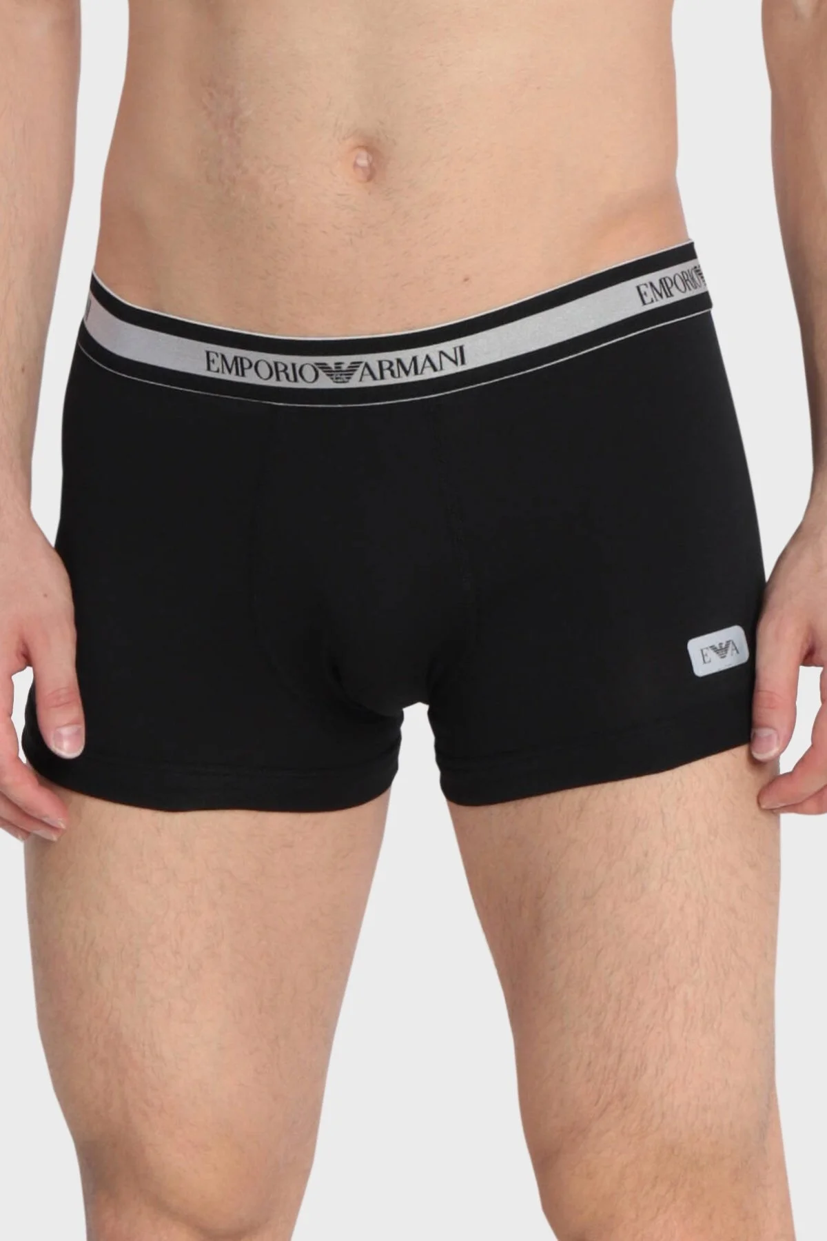 Emporio Armani Pamuklu Esnek Erkek Boxer 111389 3F512 00020 SİYAH - 2