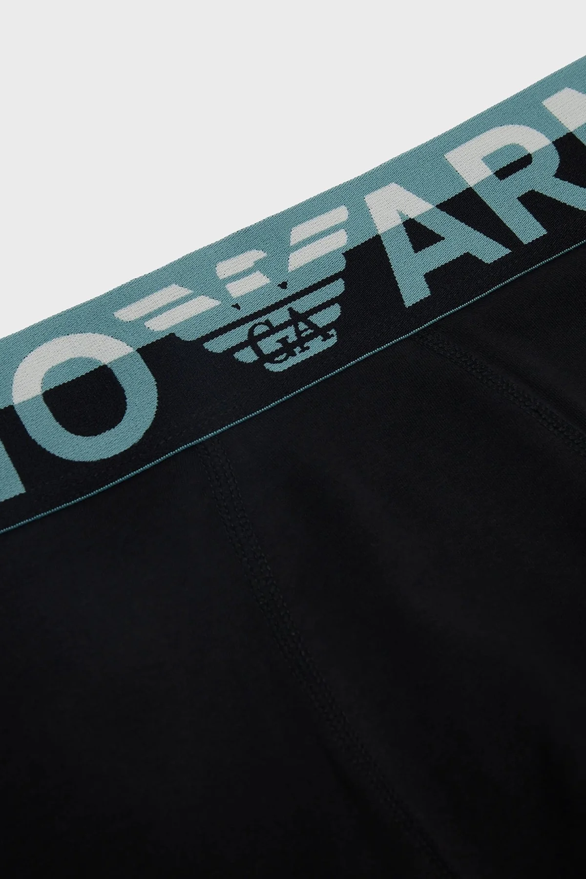 Emporio Armani Pamuklu Esnek Erkek Boxer 111389 3F516 00020 SİYAH - 4