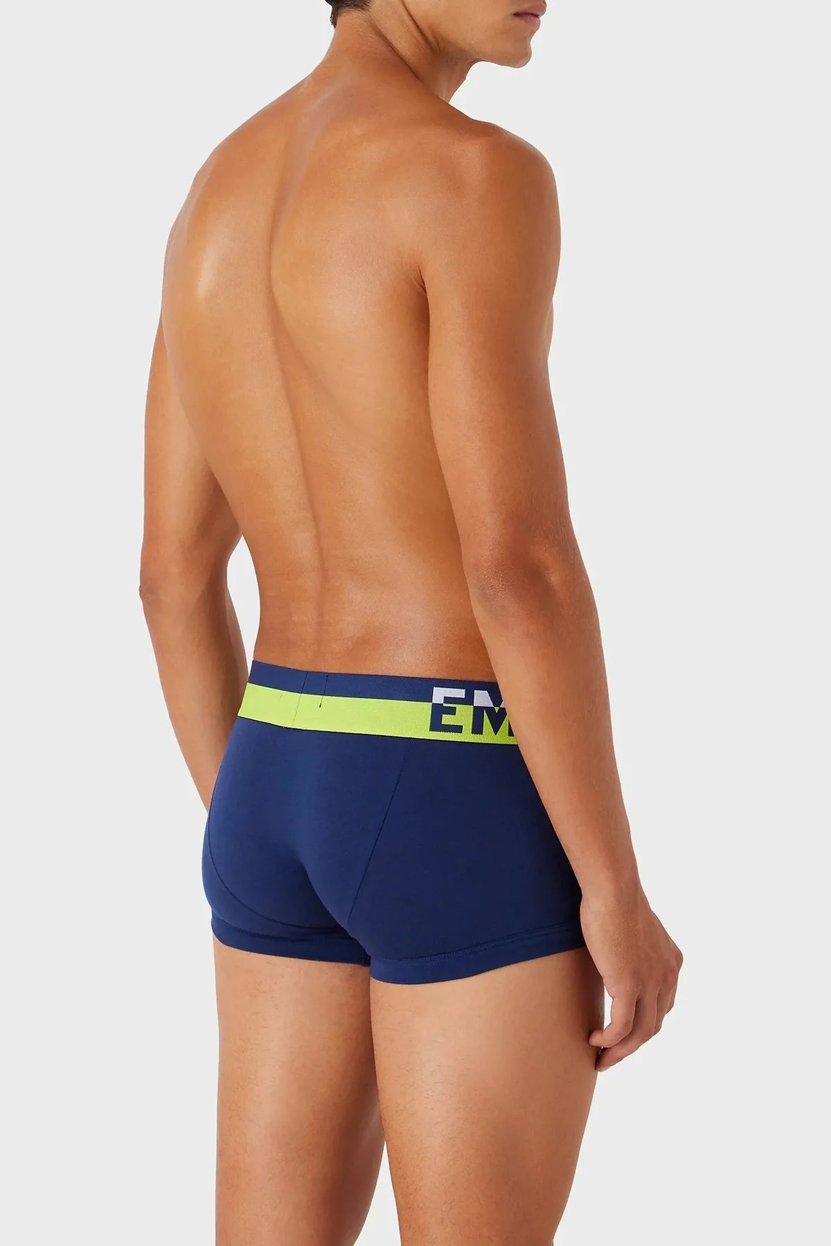 Emporio Armani Pamuklu Esnek Erkek Boxer 111389 3F516 02734 HAKİ - 3