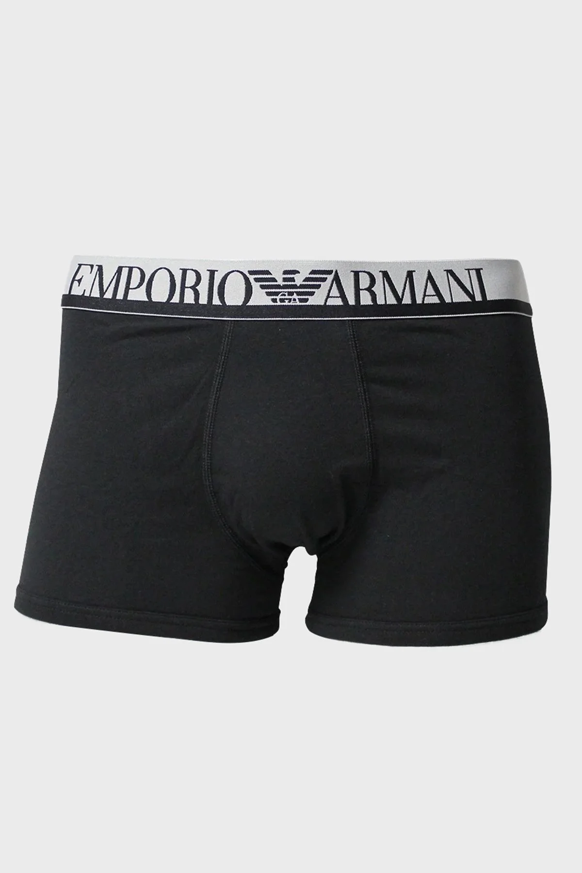 Emporio Armani Pamuklu Esnek Erkek Boxer 111389 3F729 00020 SİYAH - 1