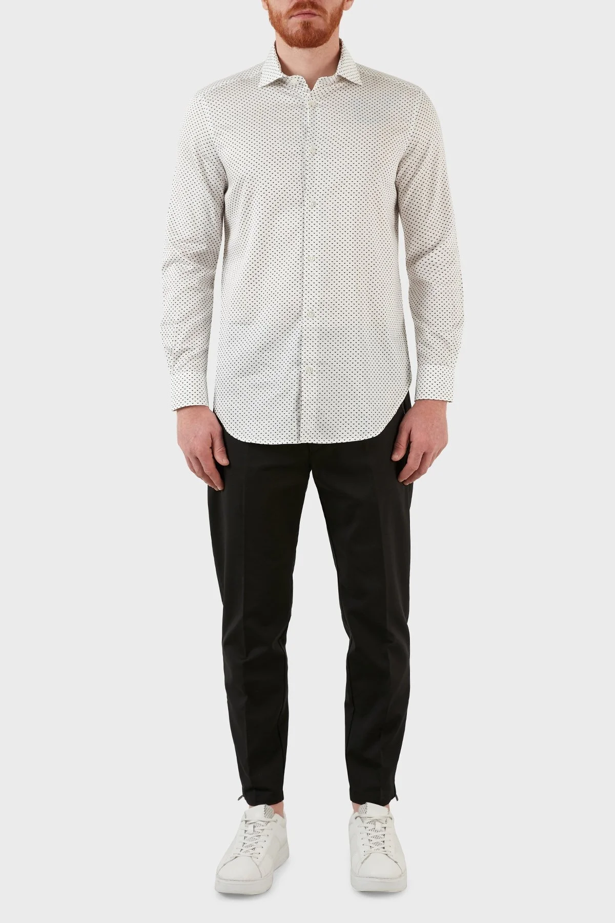 Emporio Armani Pamuklu Fermuar Detaylı Jogger Erkek Pantolon 3L1P75 1NBKZ 0999 SİYAH - 2