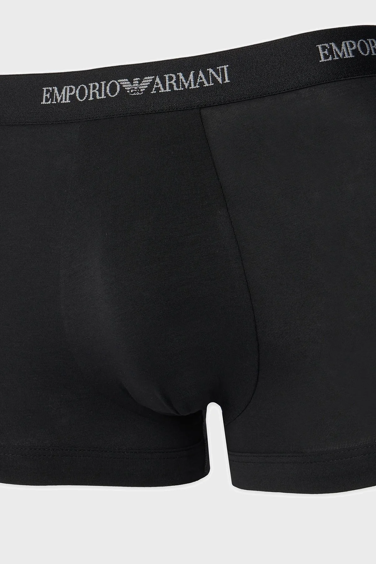 Emporio Armani Pamuklu Logolu 3 Pack Erkek Boxer EM000259 AF14132 MB139 LACİVERT - 4