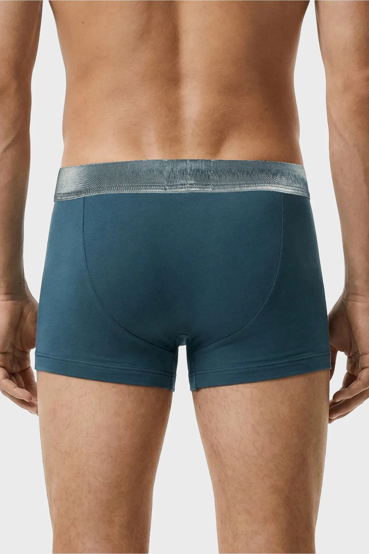 Emporio Armani Pamuklu Logolu 3 Pack Erkek Boxer EM000259 AF18886 MB396 LACİVERT PETROL LACİVERT - 4