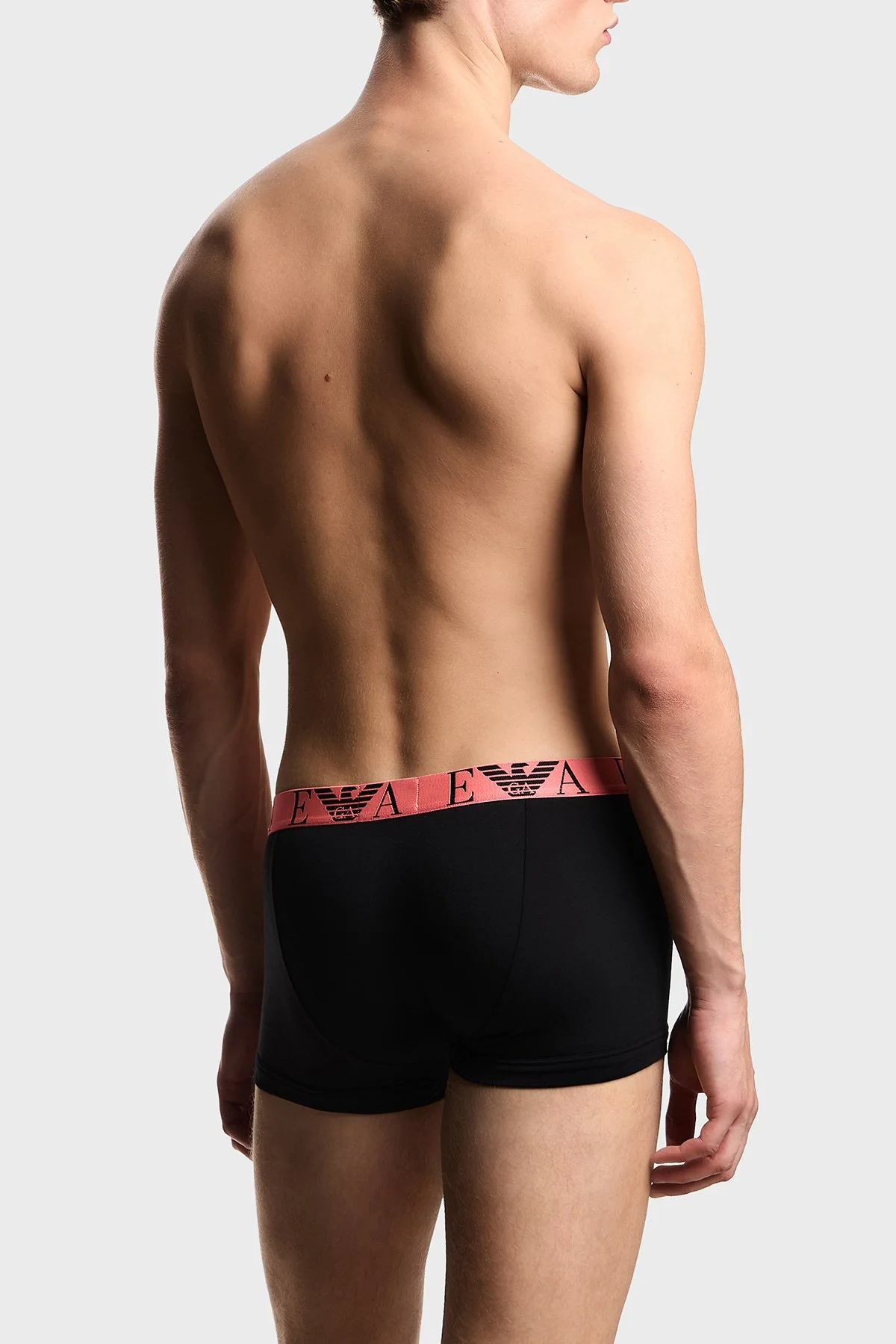 Emporio Armani Pamuklu Logolu 3 Pack Erkek Boxer EM000259 AF20668 MC061 SİYAH - 3