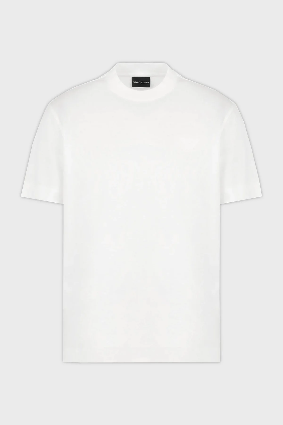Emporio Armani Pamuklu Logolu Regular Fit Bisiklet Yaka Erkek T Shirt 6D1TR3 1JOSZ 0132 BEYAZ - 4