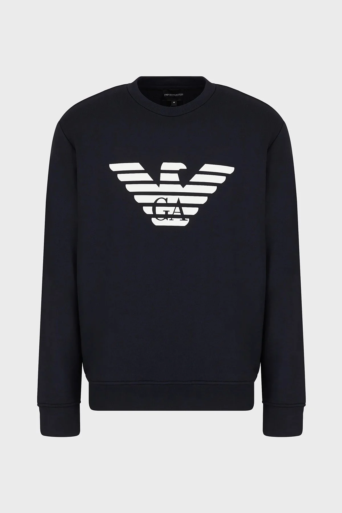 Emporio Armani Pamuklu Regular Fit Bisiklet Yaka Erkek Sweat 8N1MR6 1JRIZ F904 LACİVERT - 4