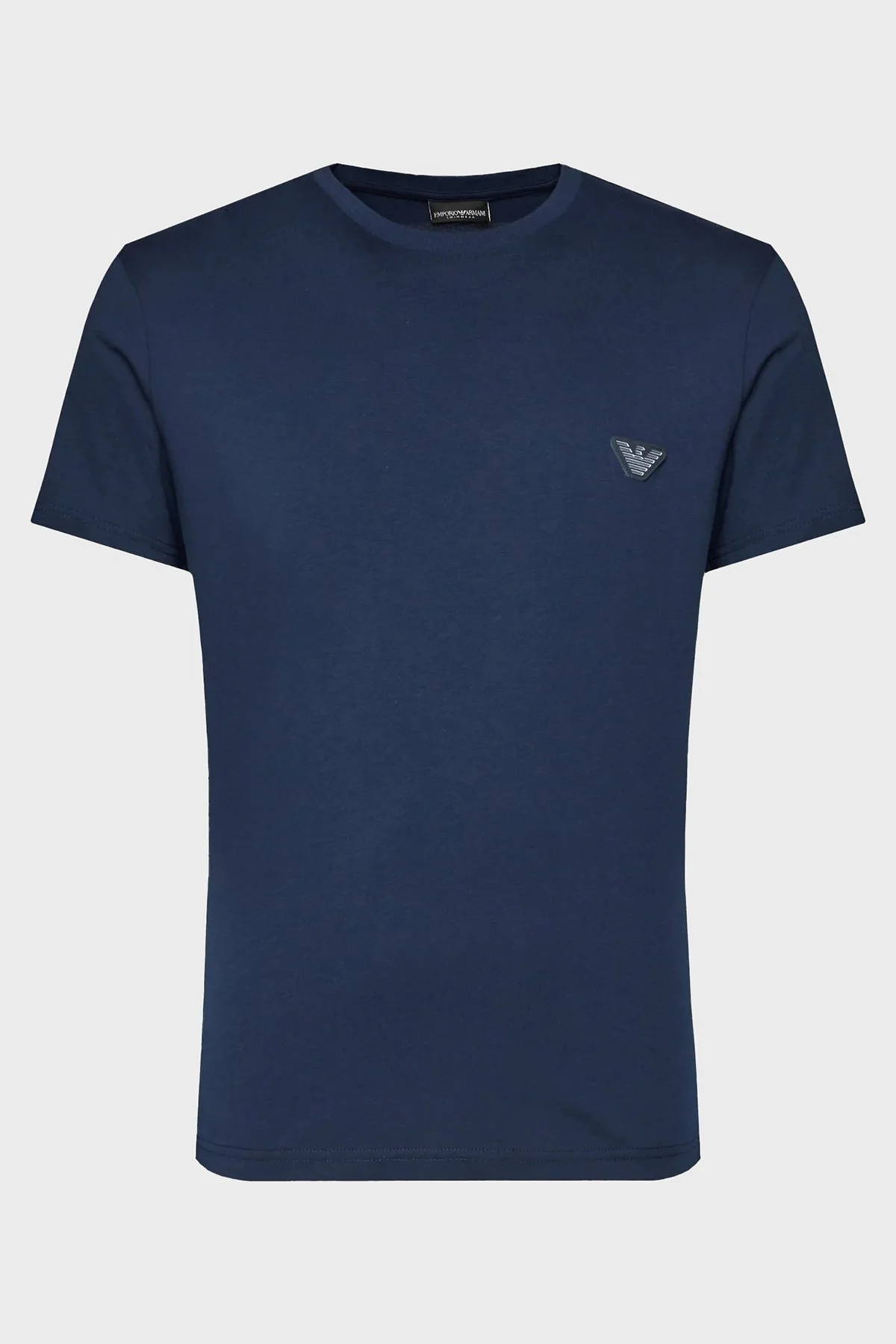 Emporio Armani Pamuklu Regular Fit Bisiklet Yaka Erkek T Shirt 211818 4R463 06935 LACİVERT - 6