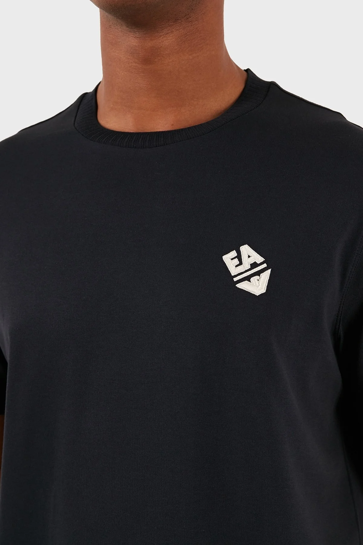 Emporio Armani Pamuklu Regular Fit Bisiklet Yaka Erkek T Shirt 3D1TN3 1JOCZ 0965 LACİVERT - 5