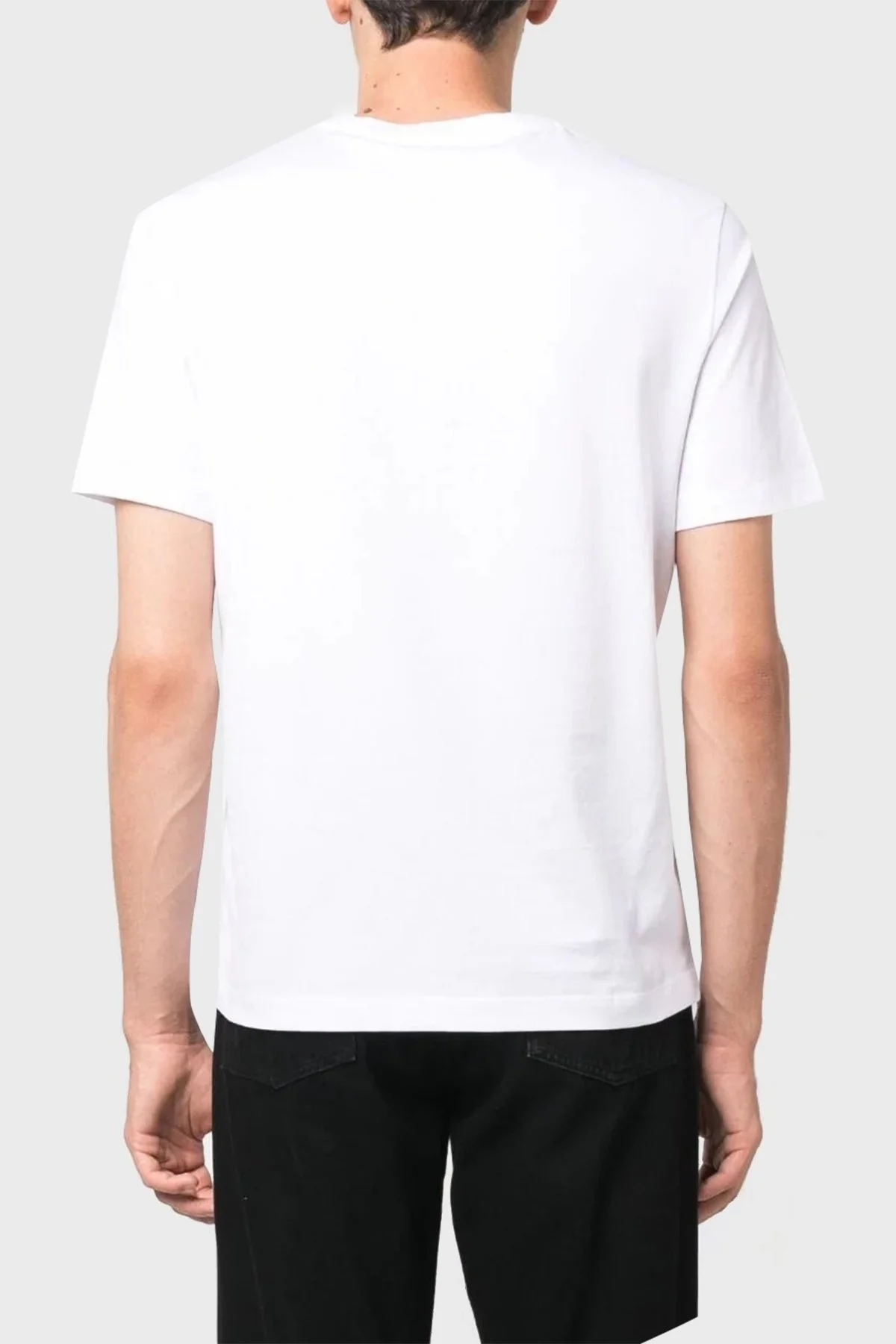 Emporio Armani Pamuklu Regular Fit Bisiklet Yaka Erkek T Shirt 6R1T8Q 1J7FZ 0111 BEYAZ - 3