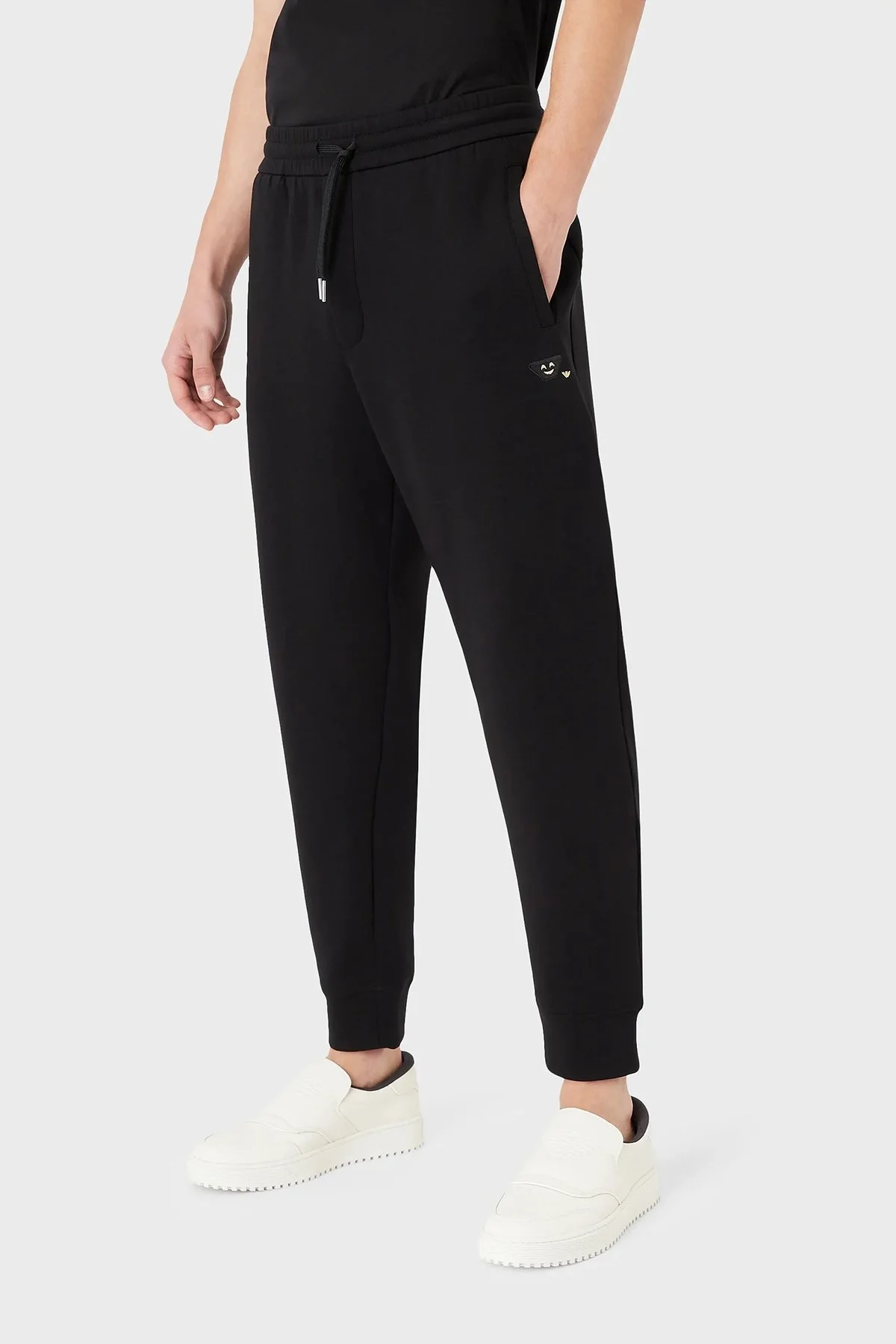 Emporio Armani Pamuklu Regular Fit Cepli Jogger Erkek Pantolon 8N1PFQ 1JHSZ 0999 SİYAH - 1